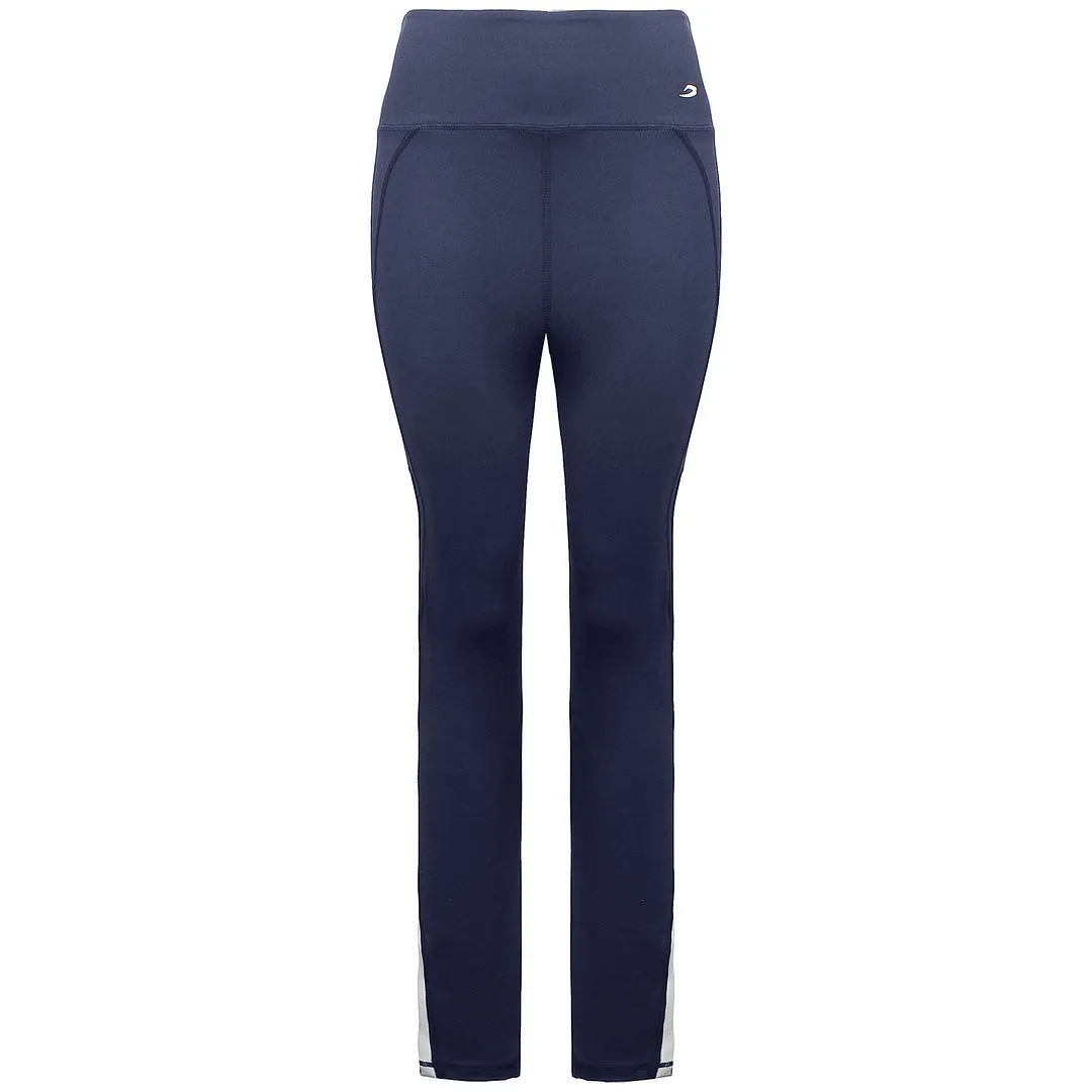 Stretch Hight Waisted Compressing Fit Navy Alicia Leggings
