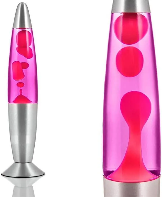 Magic 16 Inch Lamp Aluminium Soothing Colour Motion Novelty Retro Fun Gadget Gift Pink Wax Purple Liquid