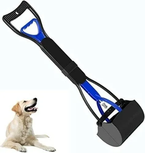 Dog Pooper Scooper Long Handle Pet Dirt Scoop