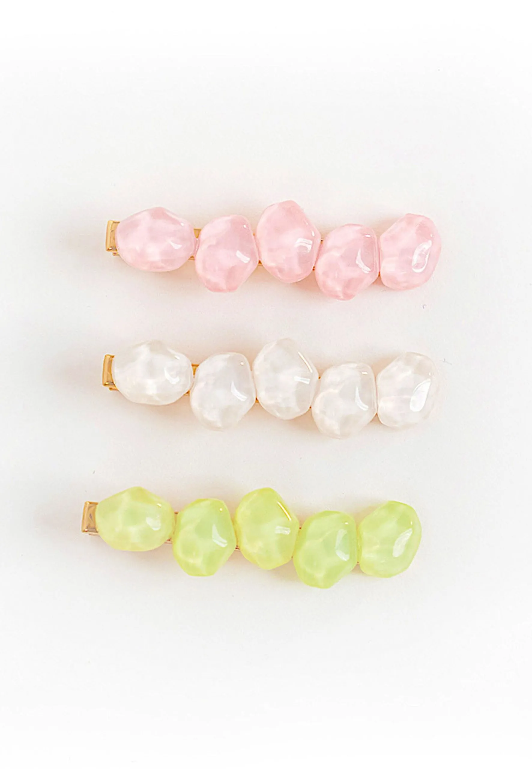 Crystal Hair Slides Multipack