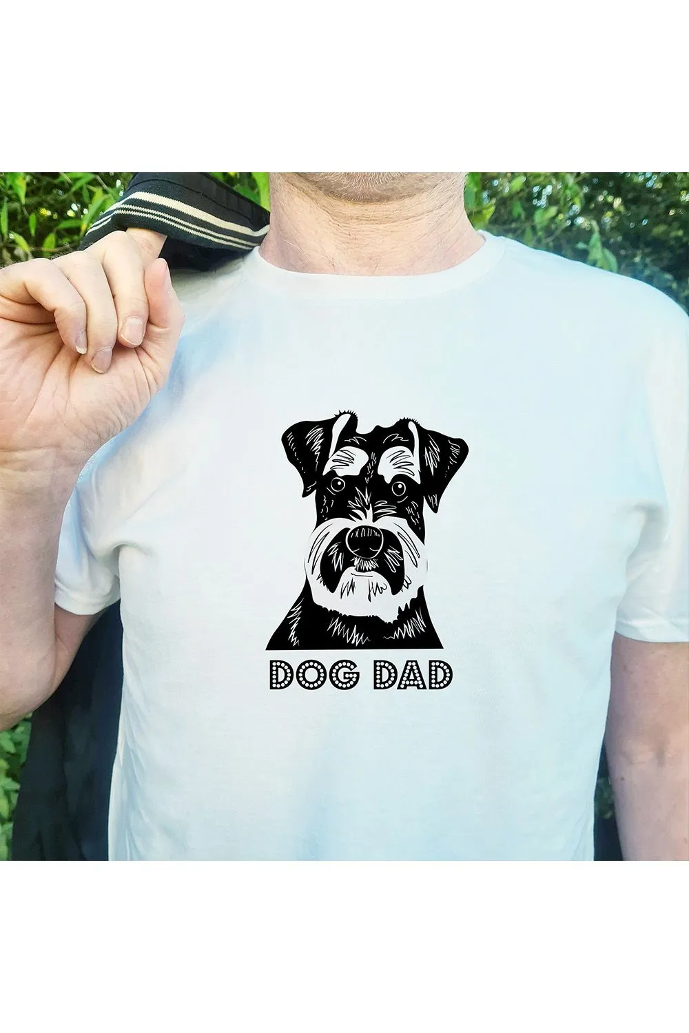 Schnauzer Dog Dad T Shirt