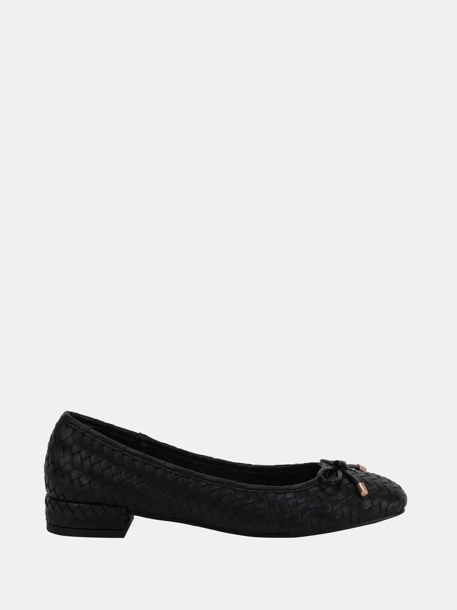 'Cecilia' Woven Low Block Ballerina