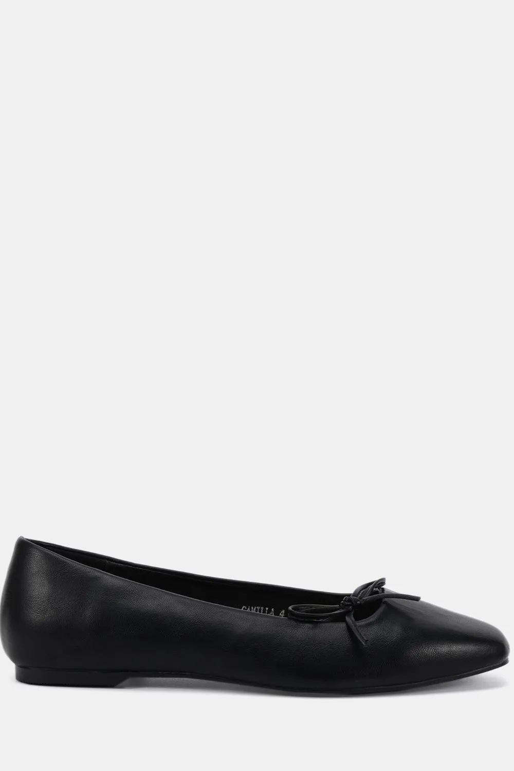 Camilla Asymmetric Bow Ballerina