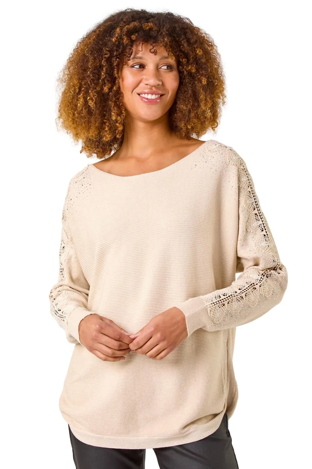 Glimmer Embellished Jumper