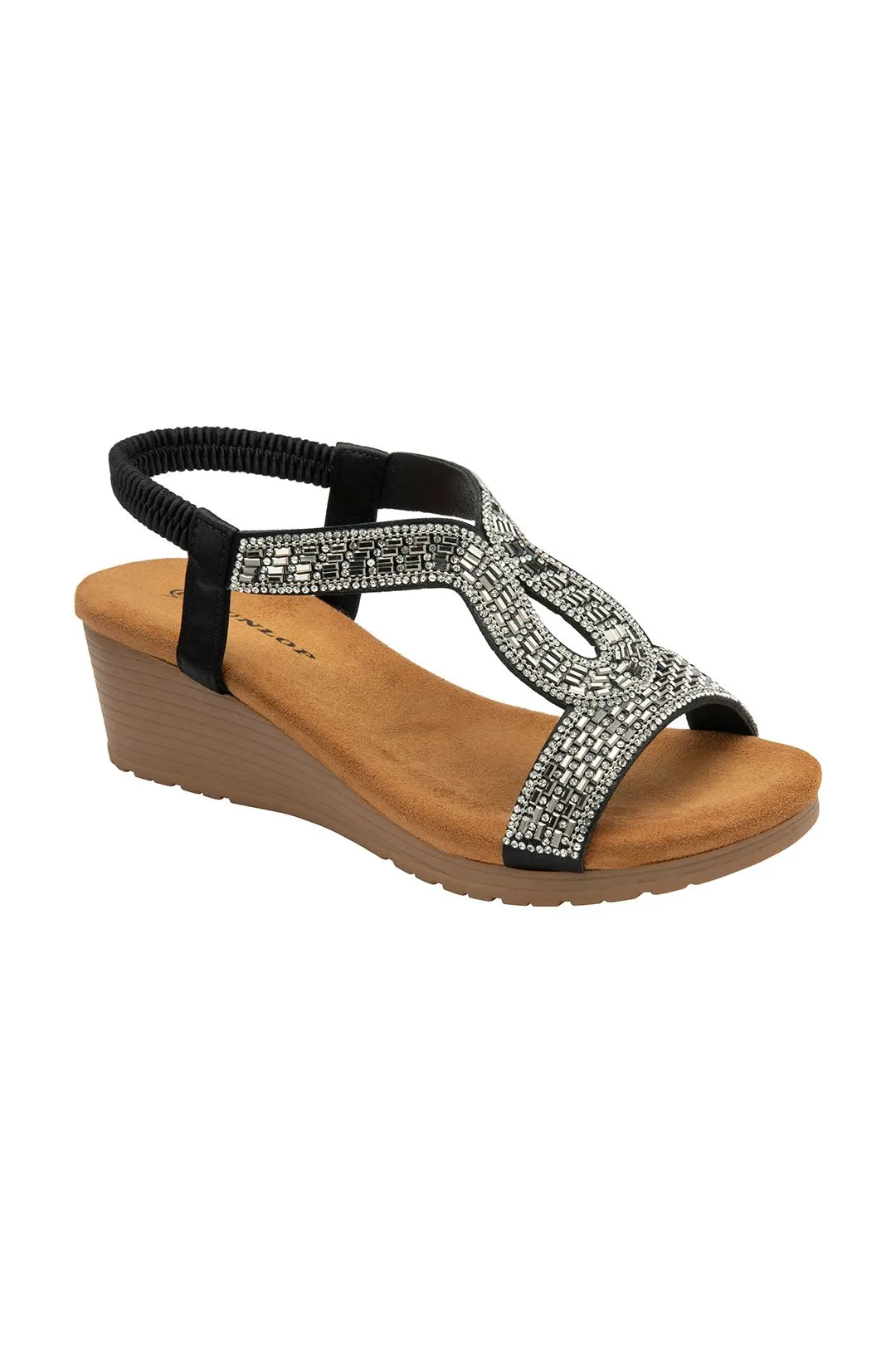 'Verona' Open-Toe Wedge Sandals
