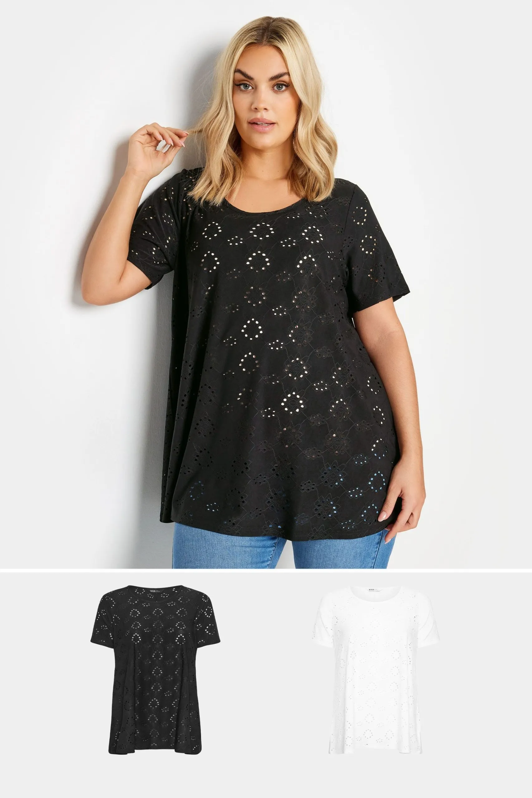 Broderie Anglaise Swing T-Shirts