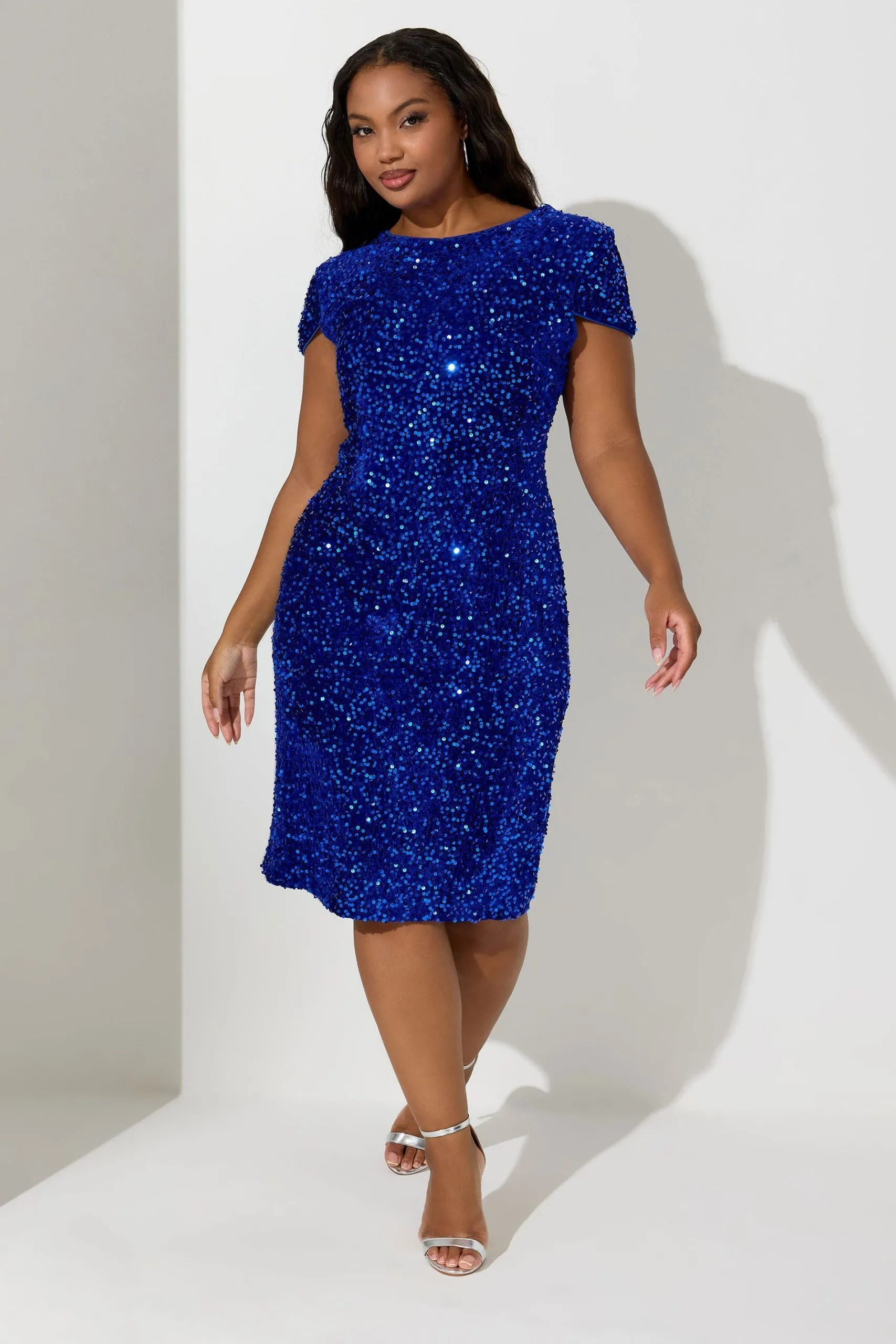 Velvet Sequin Dress