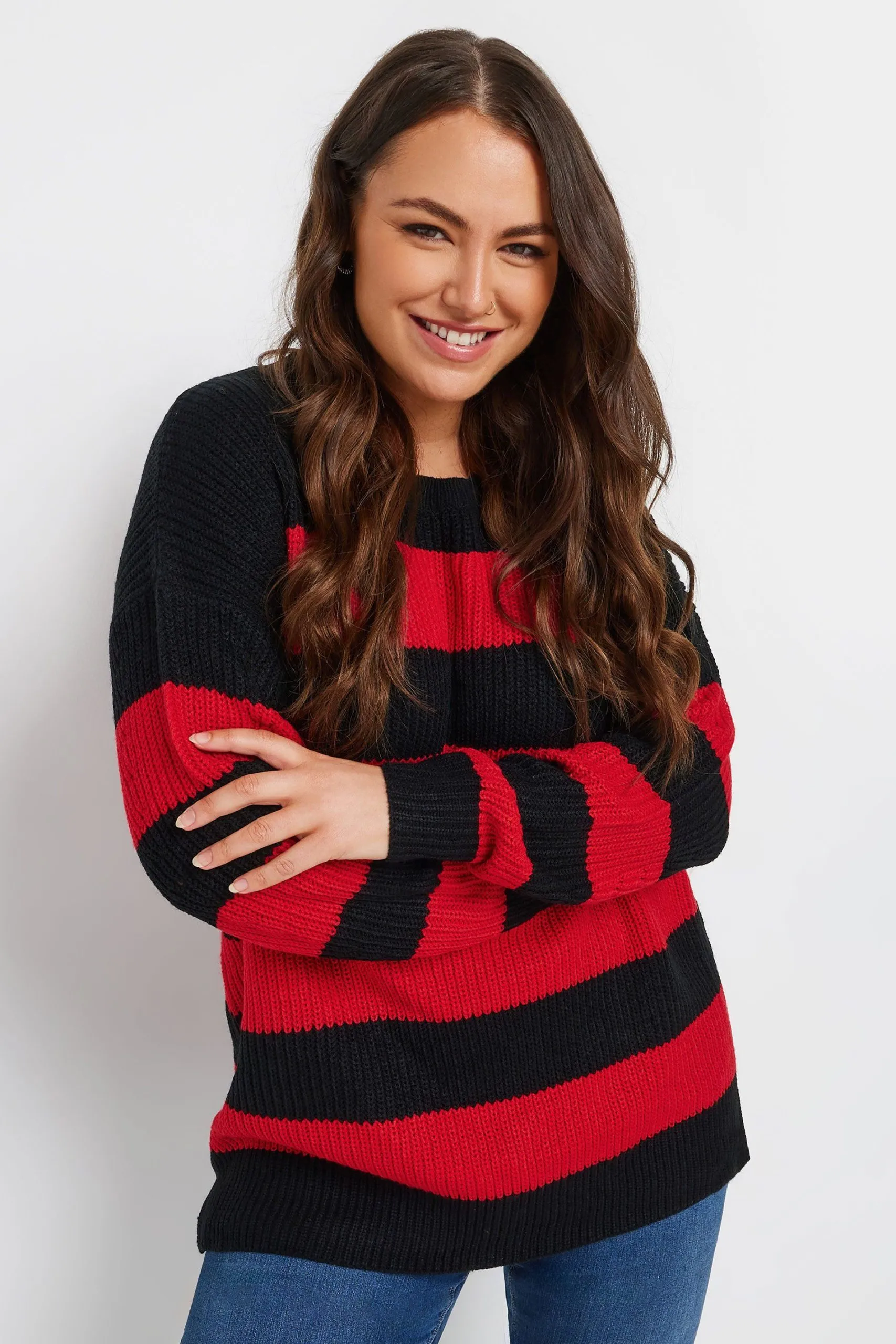 Stripe Knitted Jumper