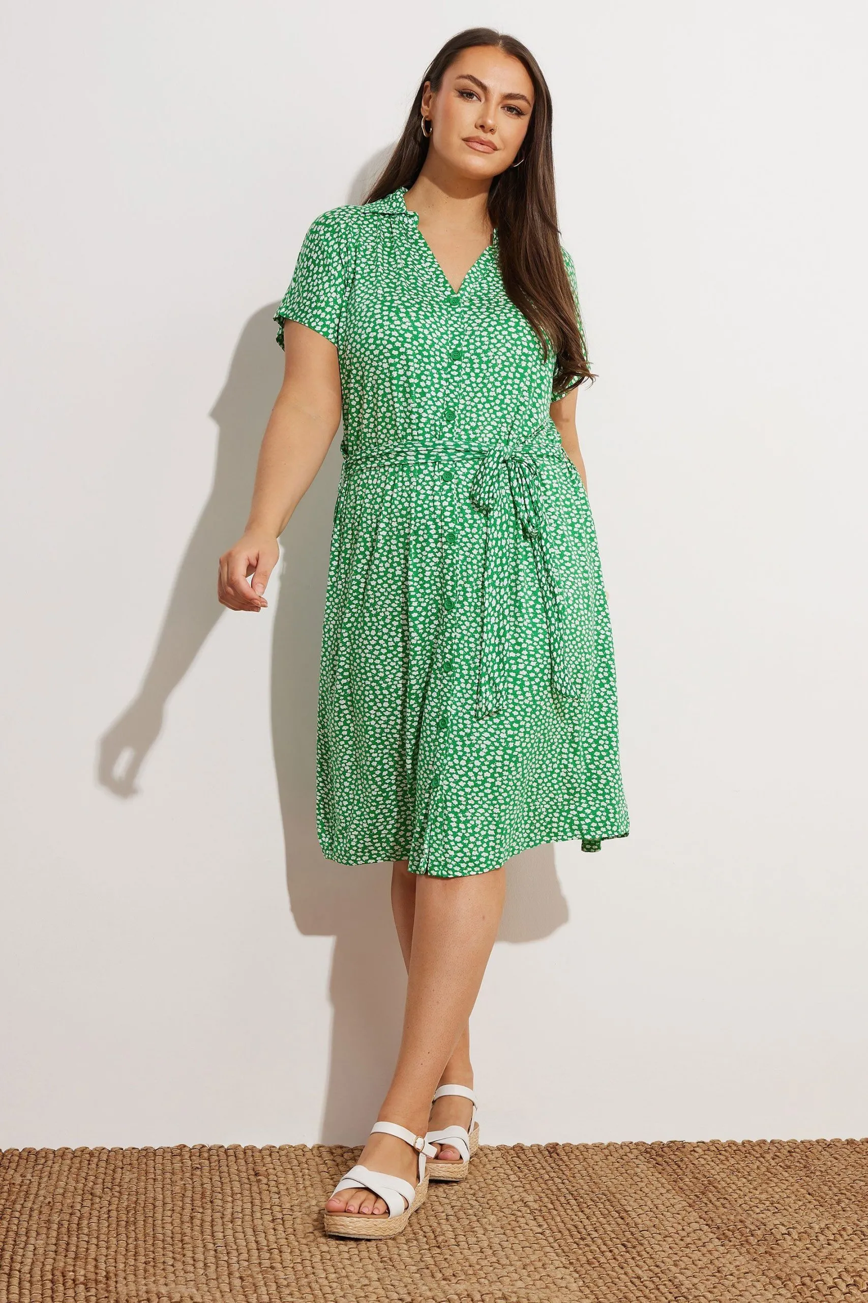 Ditsy Floral Mini Dress