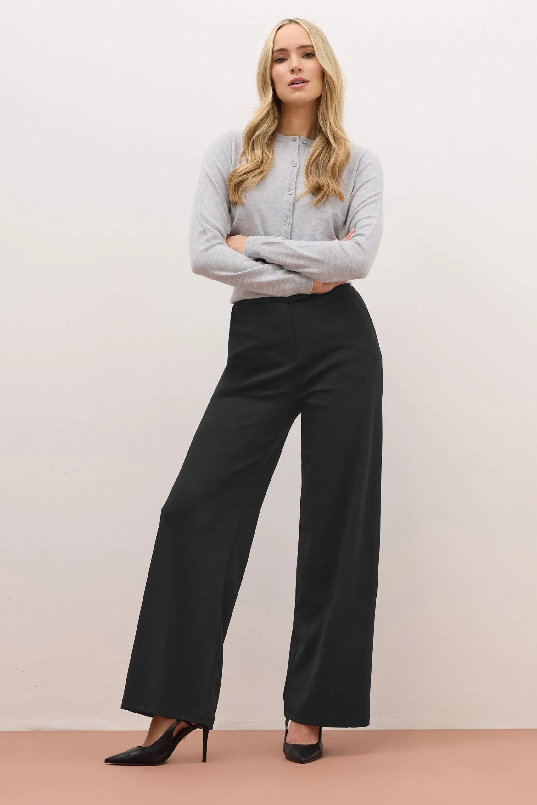 Tall Premium Tailored Wide Leg Trousers