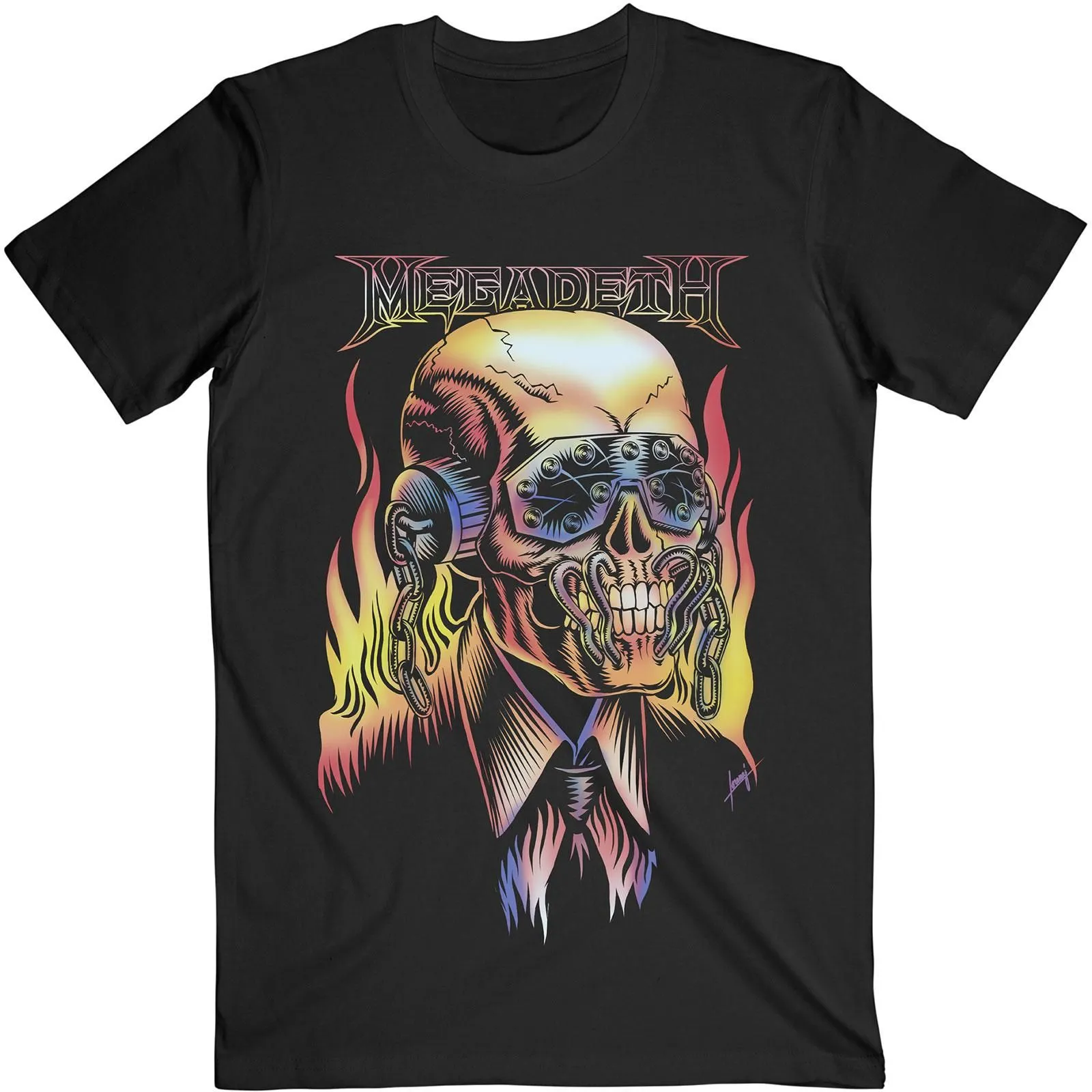 Flaming Vic T-Shirt