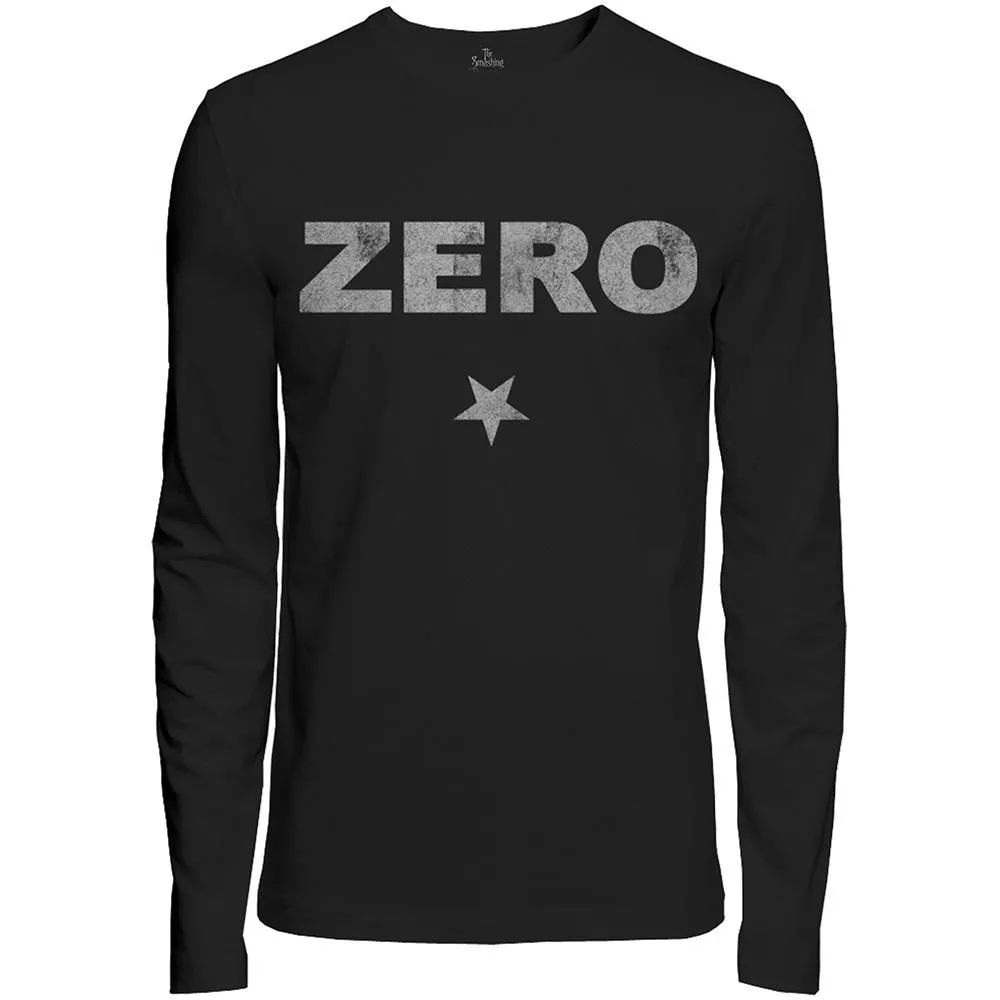 Zero Distressed Long-Sleeved T-Shirt