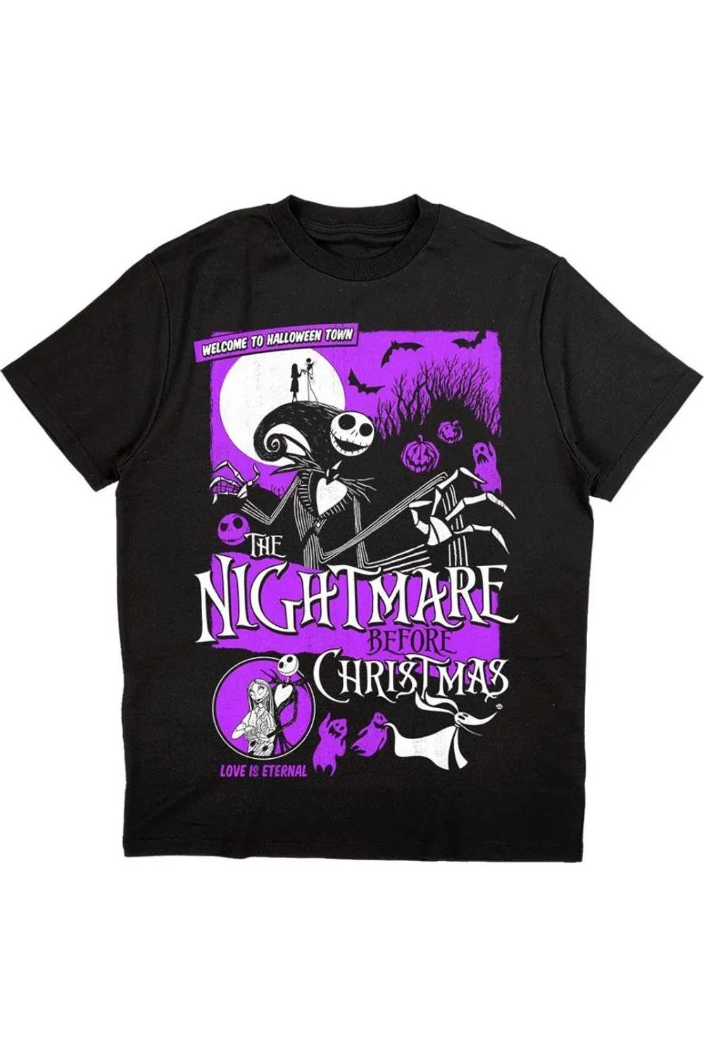 Welcome To Halloween Town Cotton T-Shirt