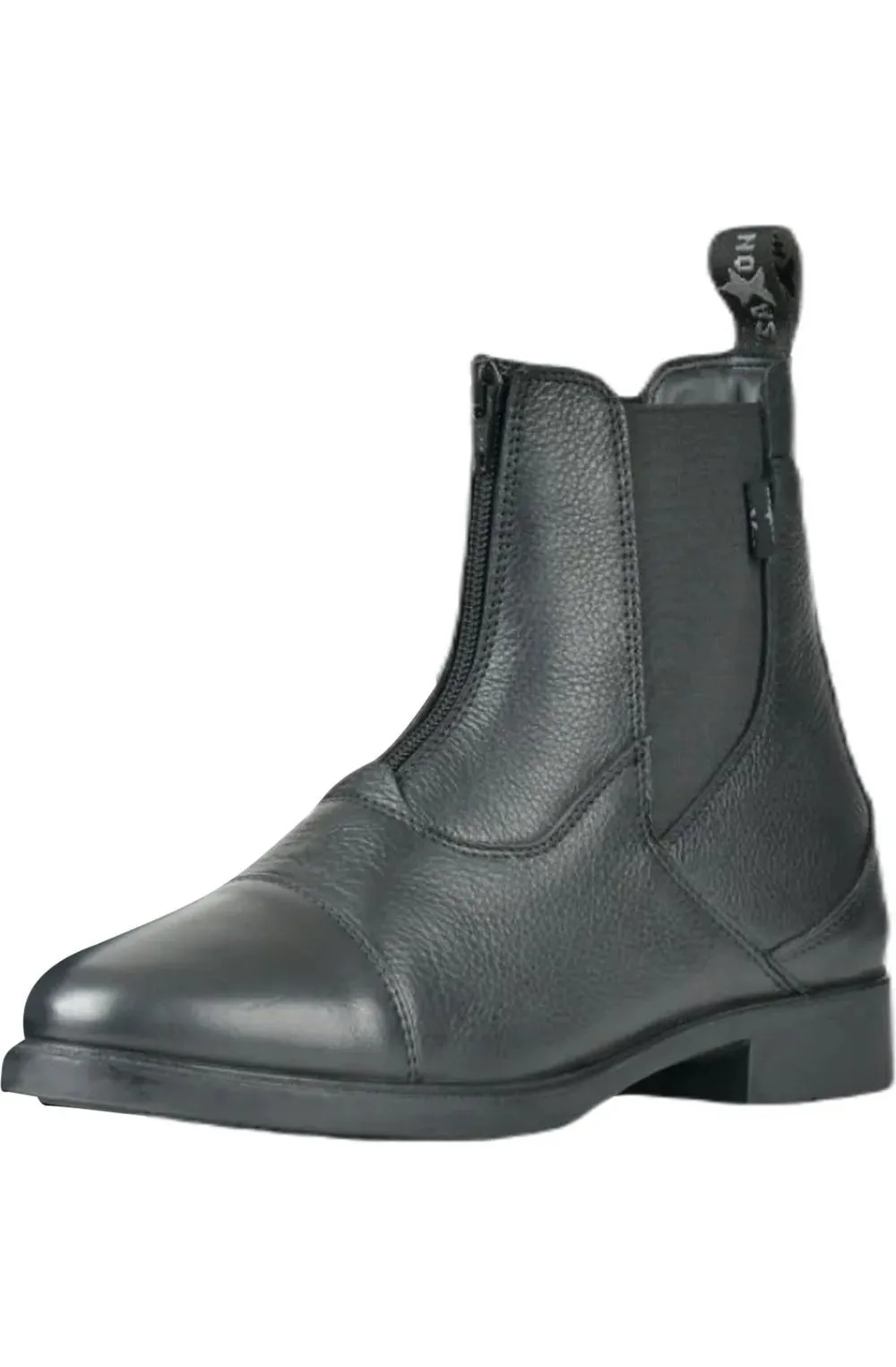 Allyn Leather Zip Paddock Boots