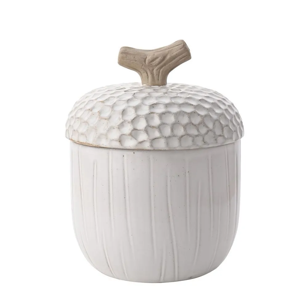Autumn Harvest Acorn Storage Jar - Large