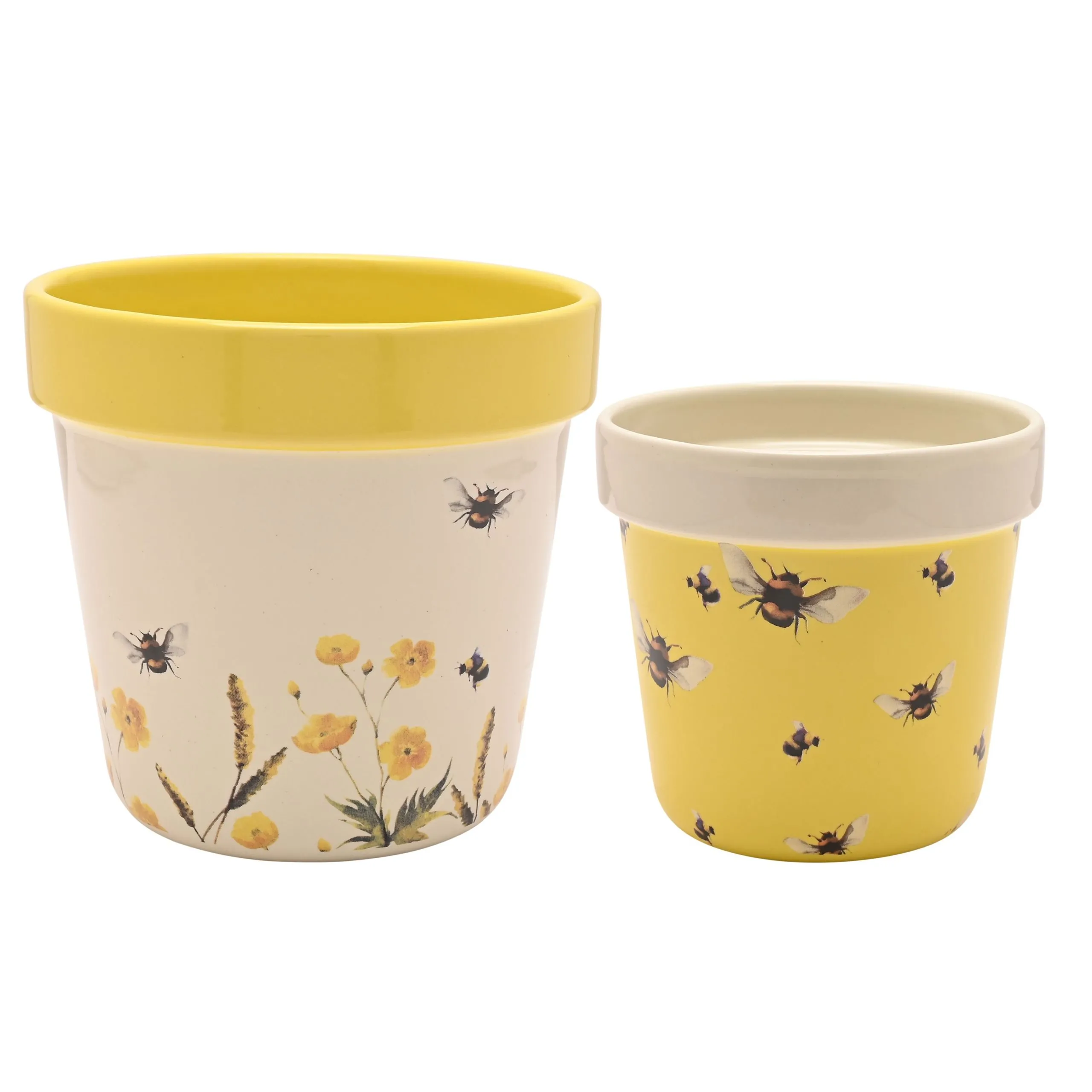 The Collection Set of 2 Planters - Bees