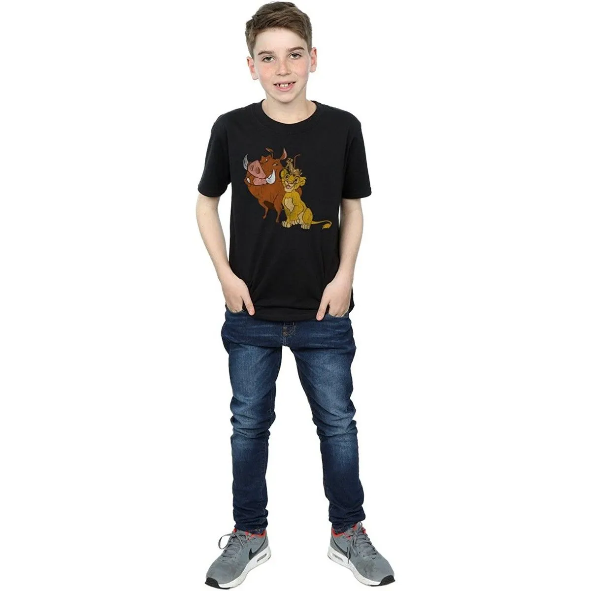 Simba, Timon And Pumbaa Cotton T-Shirt