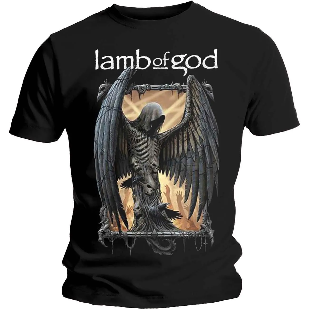 Winged Death Cotton T-Shirt
