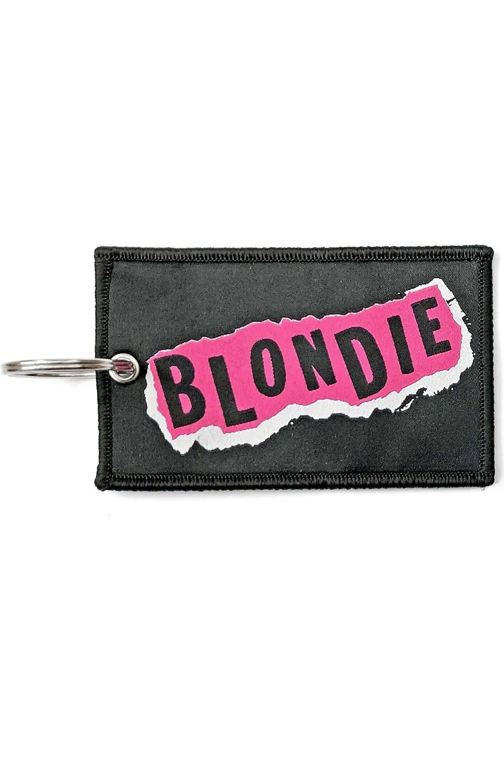 Punk Logo Double Sided Patch Keyring