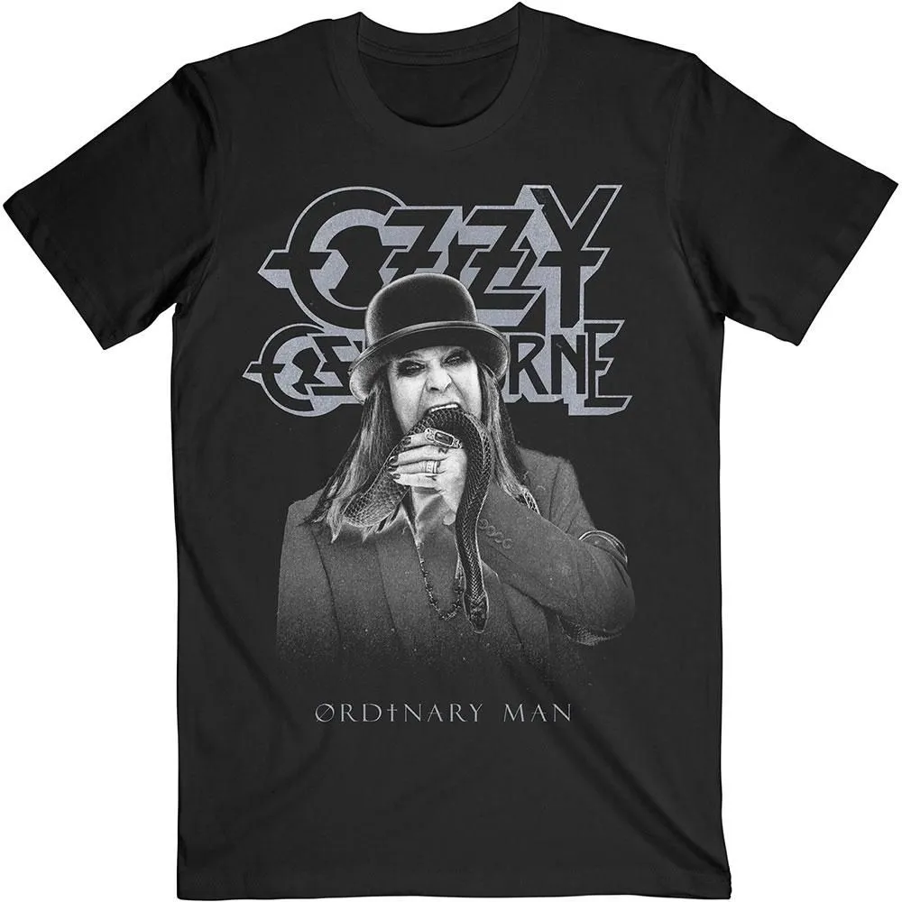 Ordinary Man Snake Cotton T-Shirt