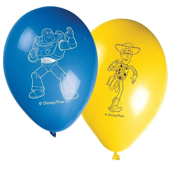 Woody Balloons (Pack of 8)