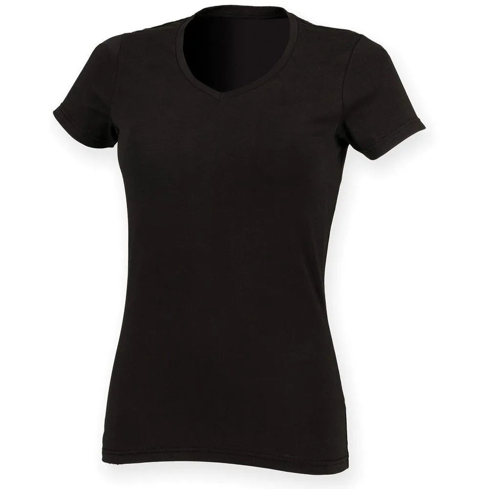 Feel Good Stretch V Neck T-Shirt