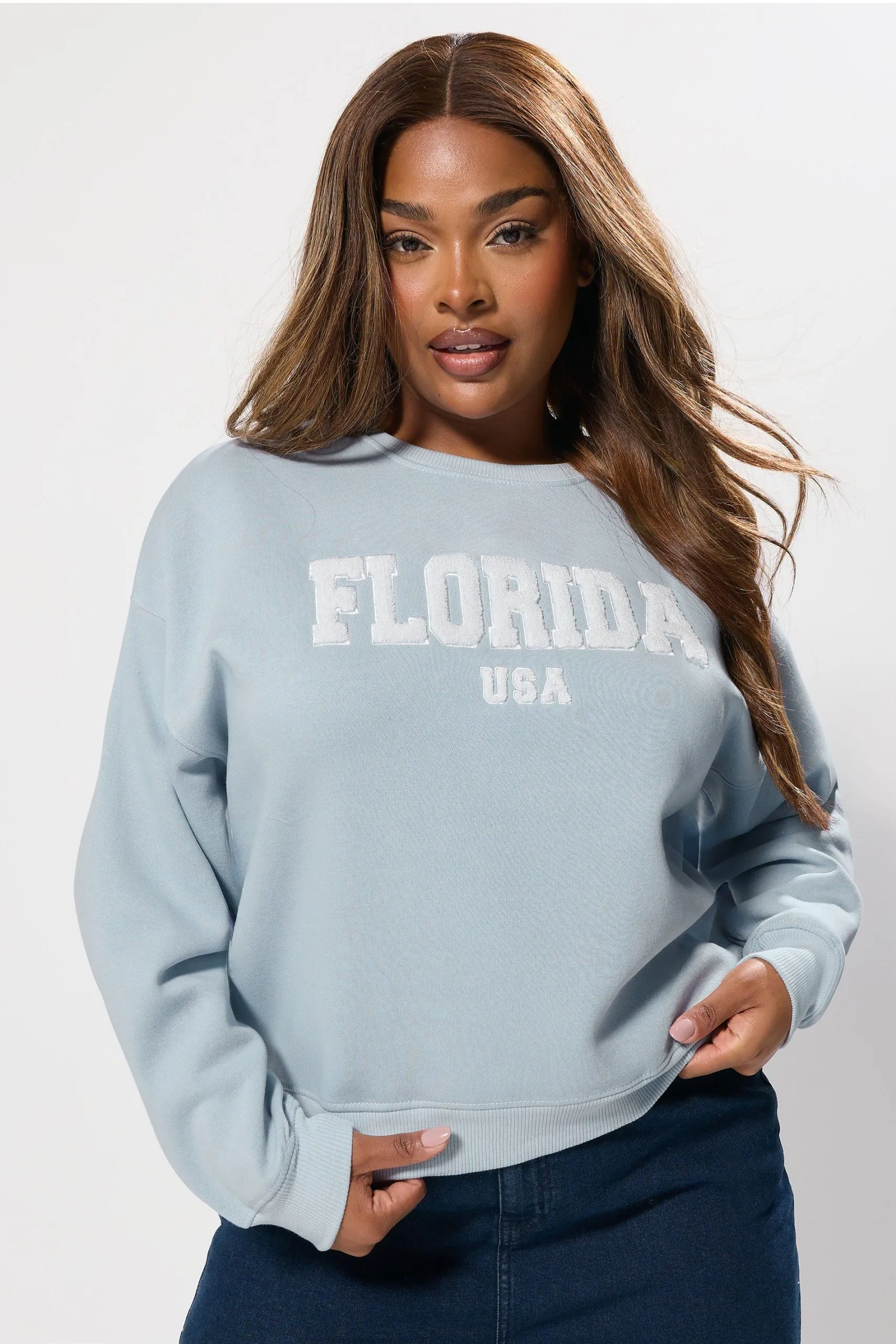 'Florida' Slogan Sweatshirt