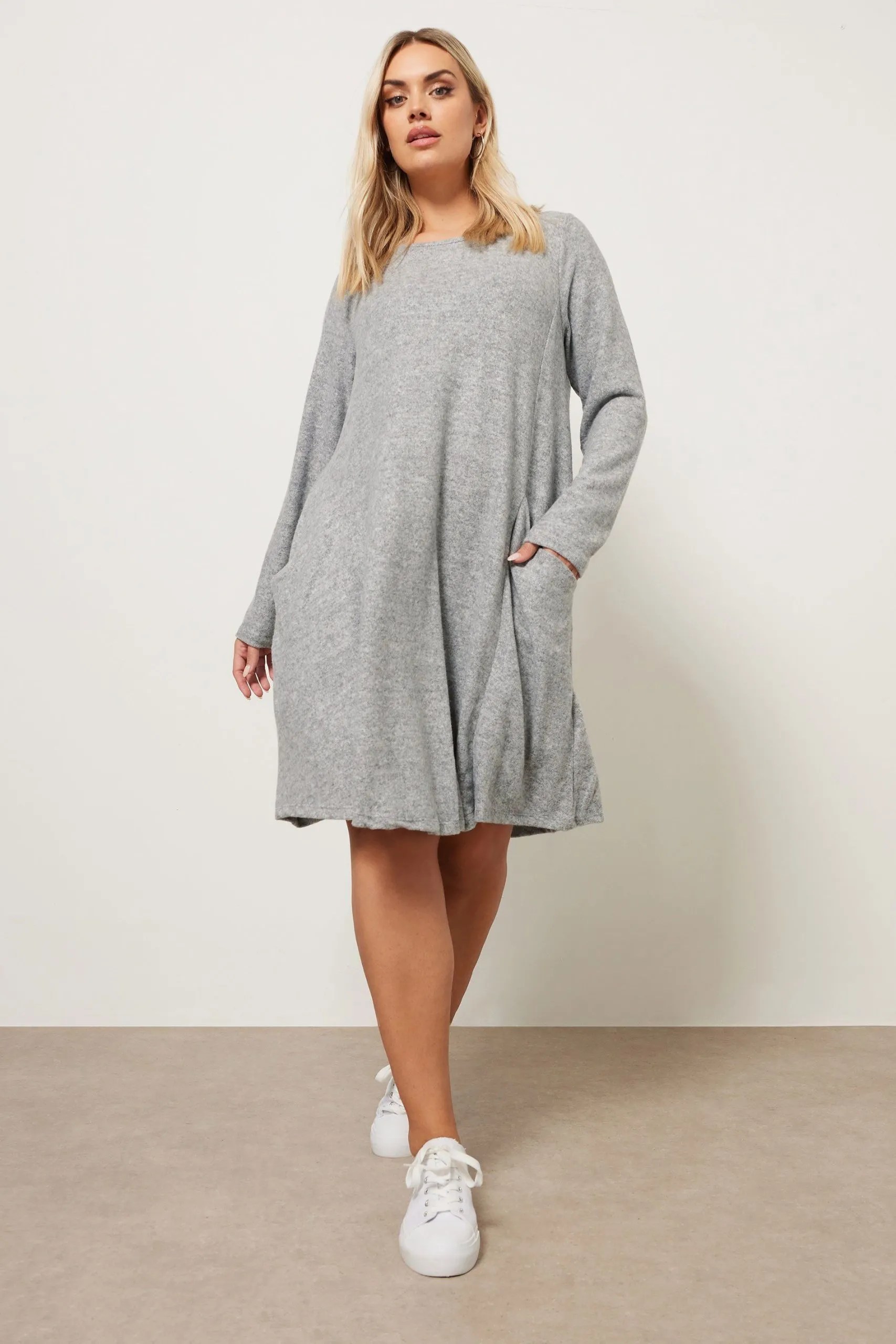 Soft Touch Pocket Swing Dress