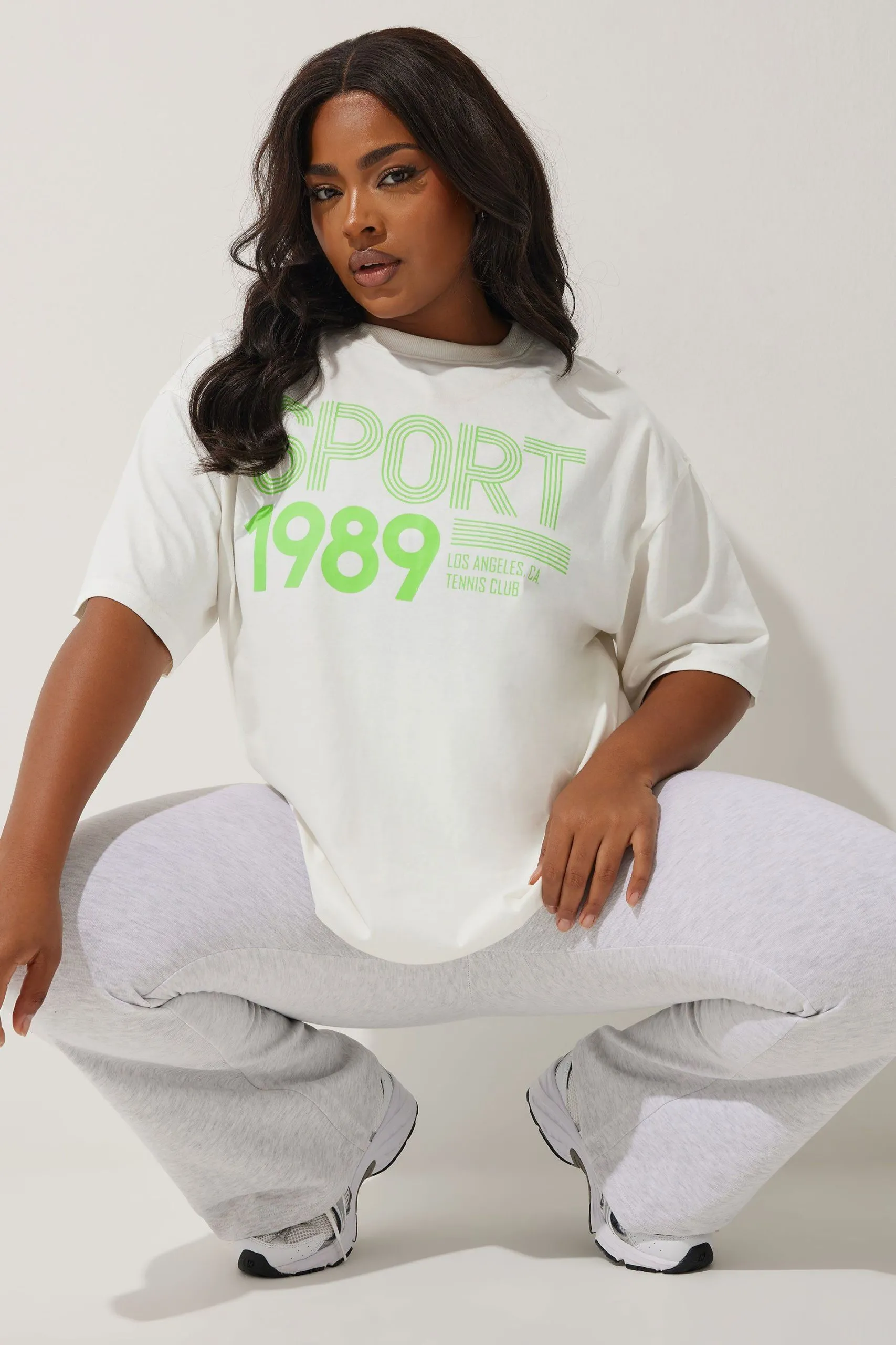 'Sport 1989' Slogan T-Shirt