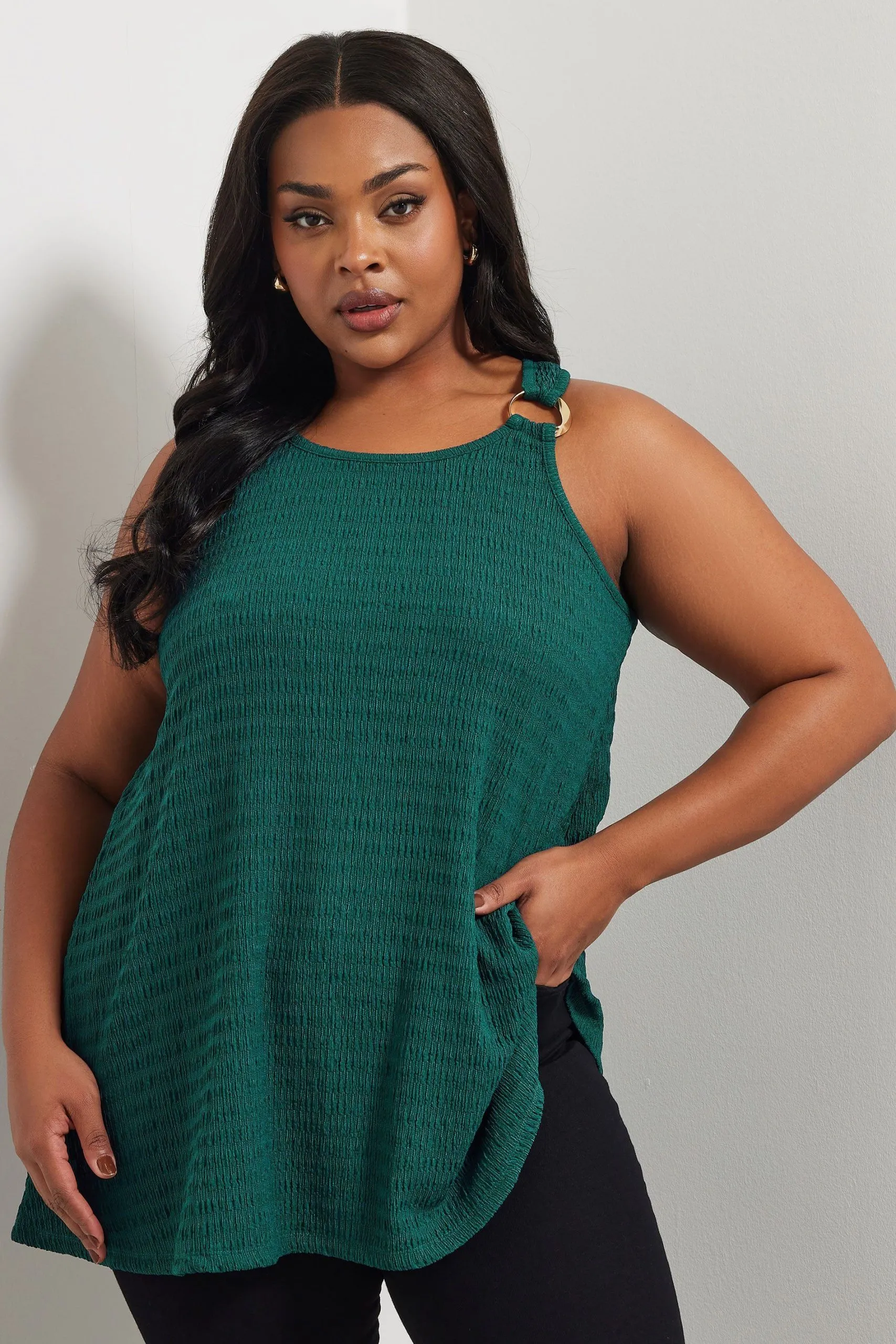 Ring Detail Vest Top