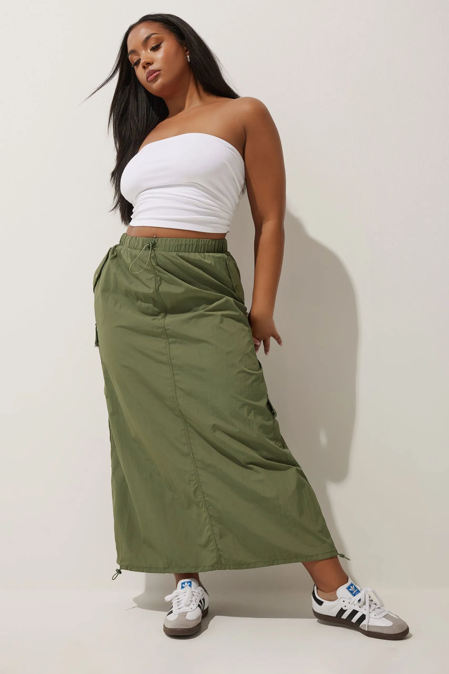 Cargo Maxi Skirt