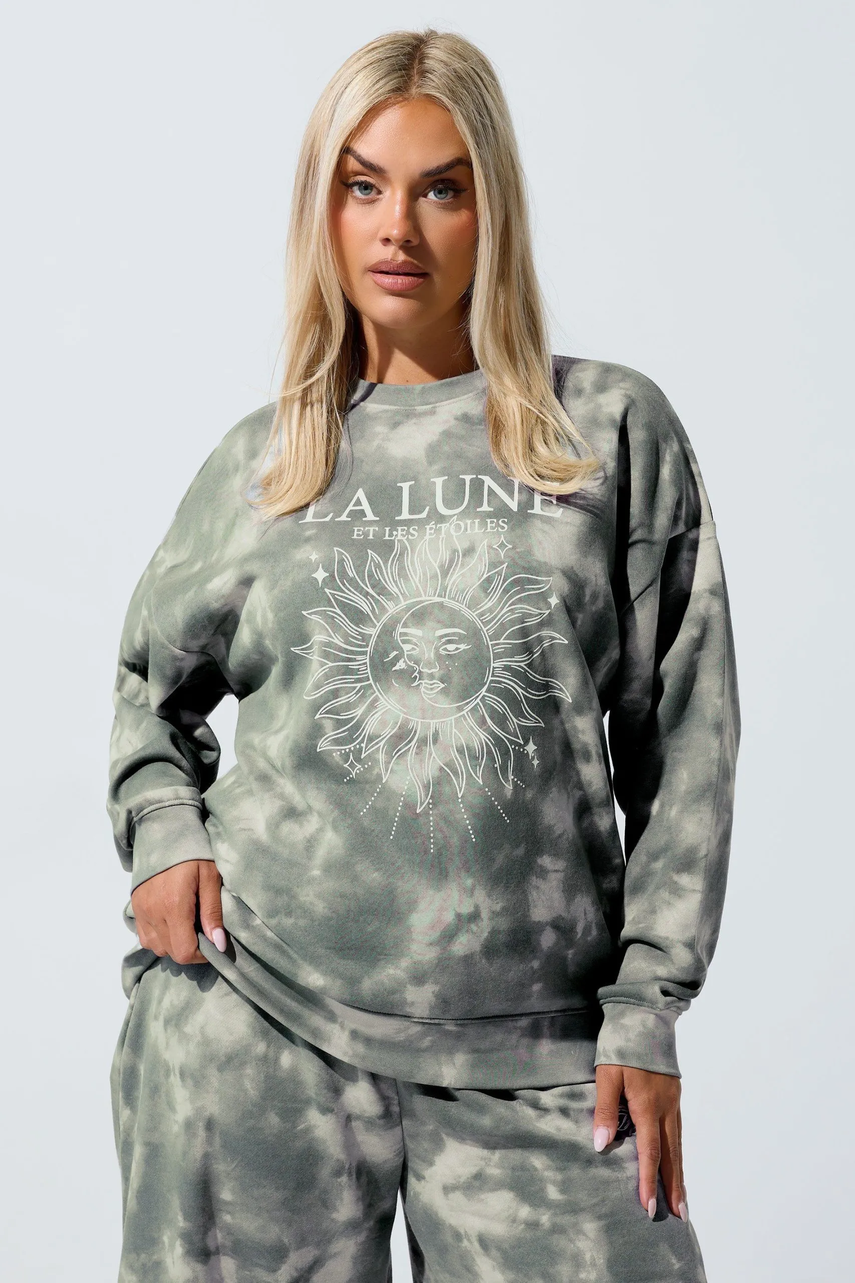 'La Lune' Tie Dye Sweatshirt