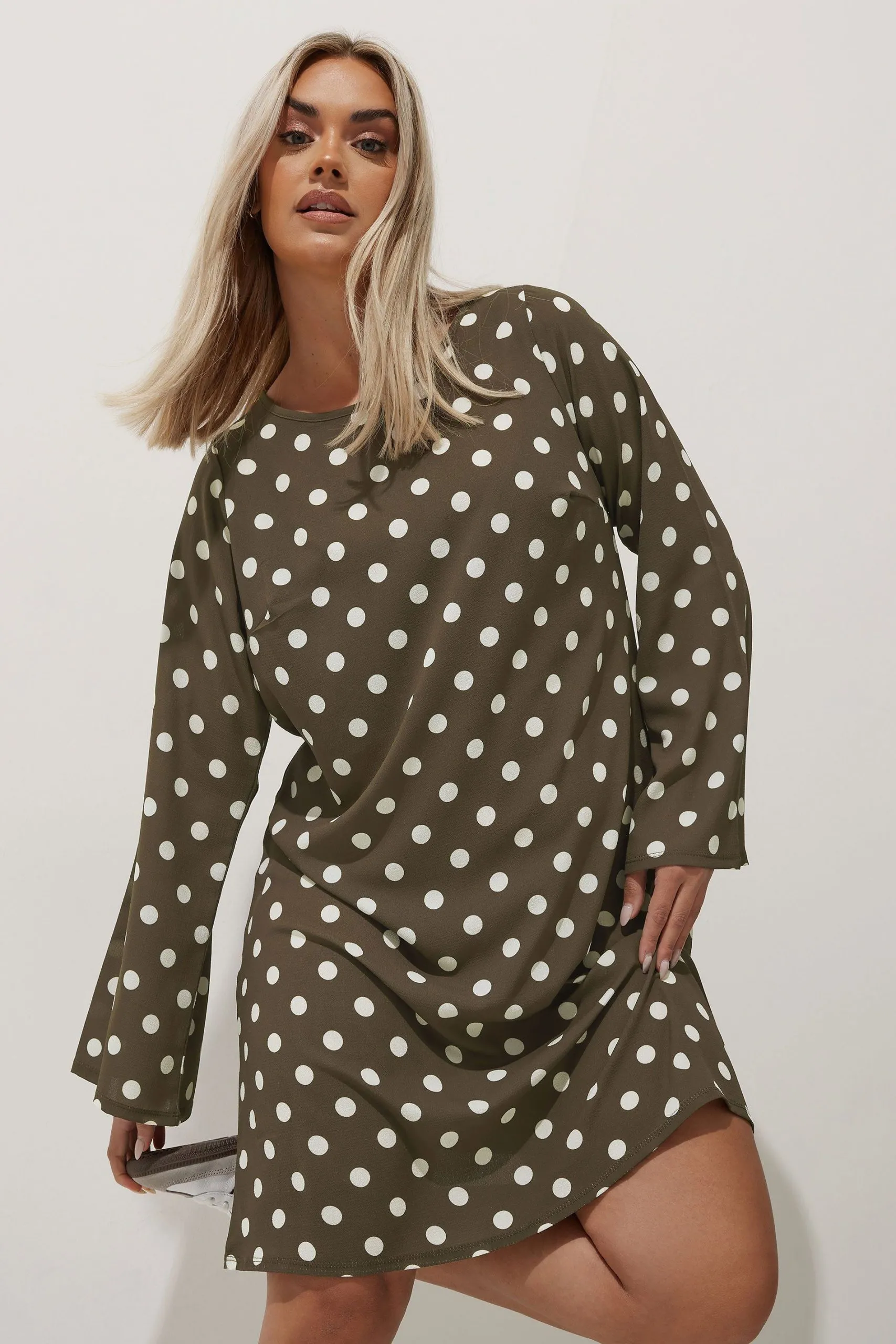 Polka Dot Mini Dress
