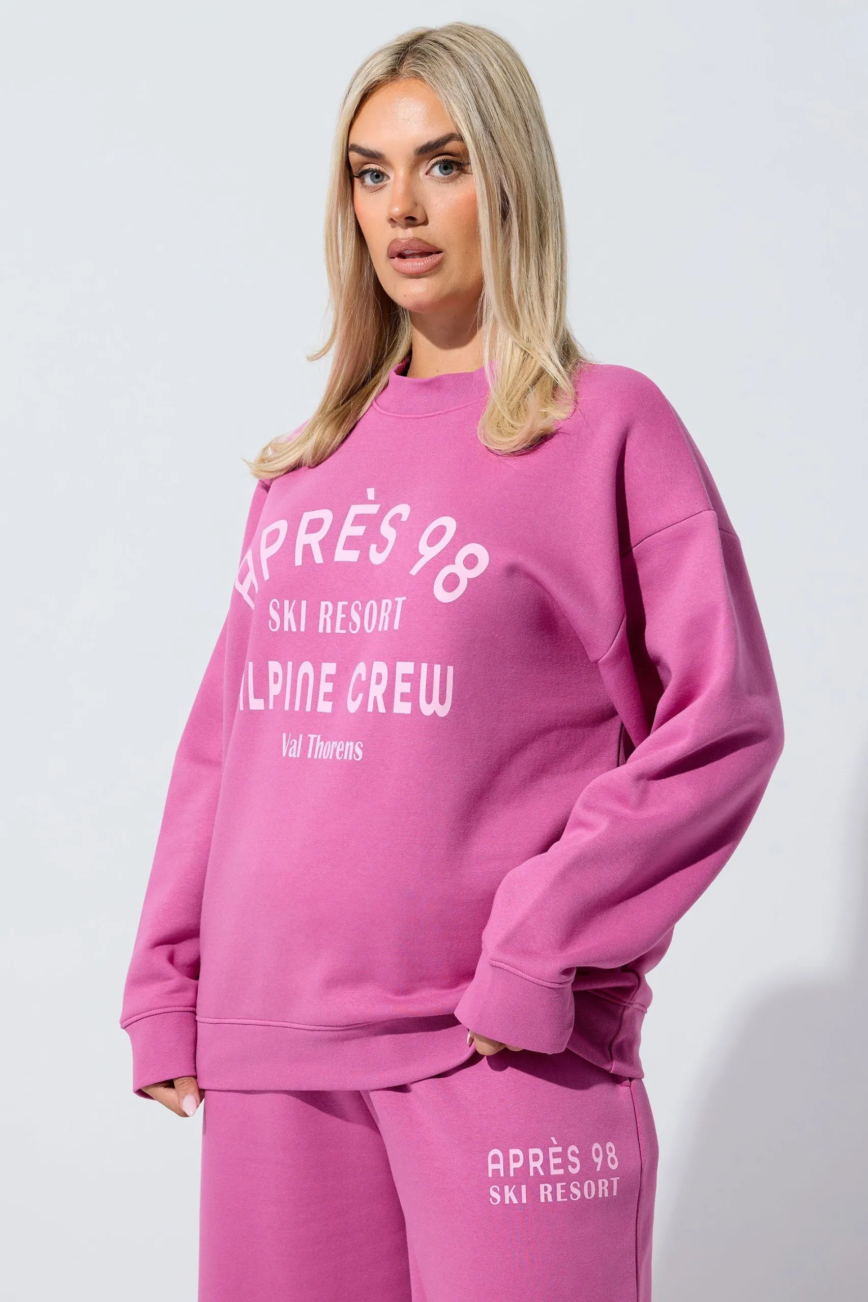 'Apres 98' Slogan Sweatshirt