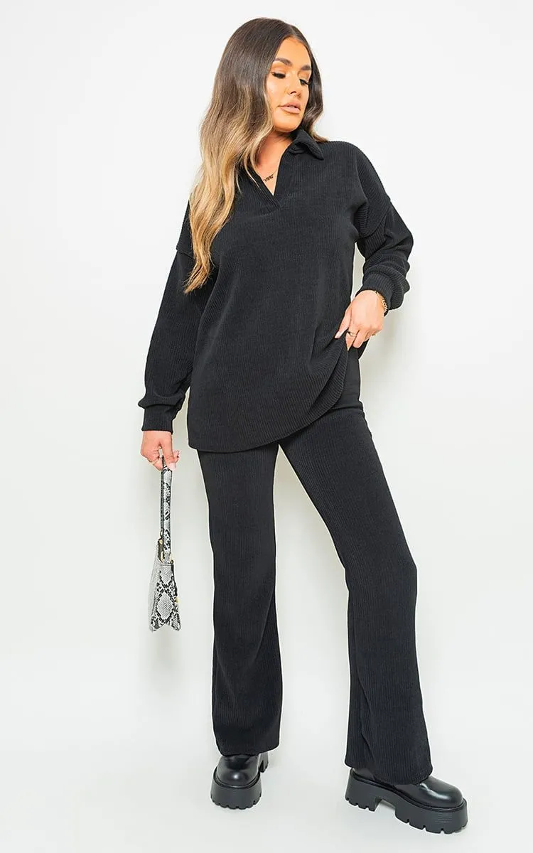 Kelsey Collared Long Sleeve & Trouser Co-ord Set