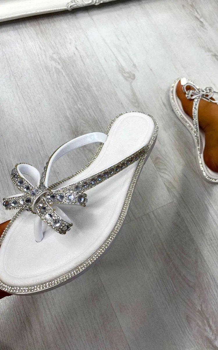 Alta Bow Detail Sandals