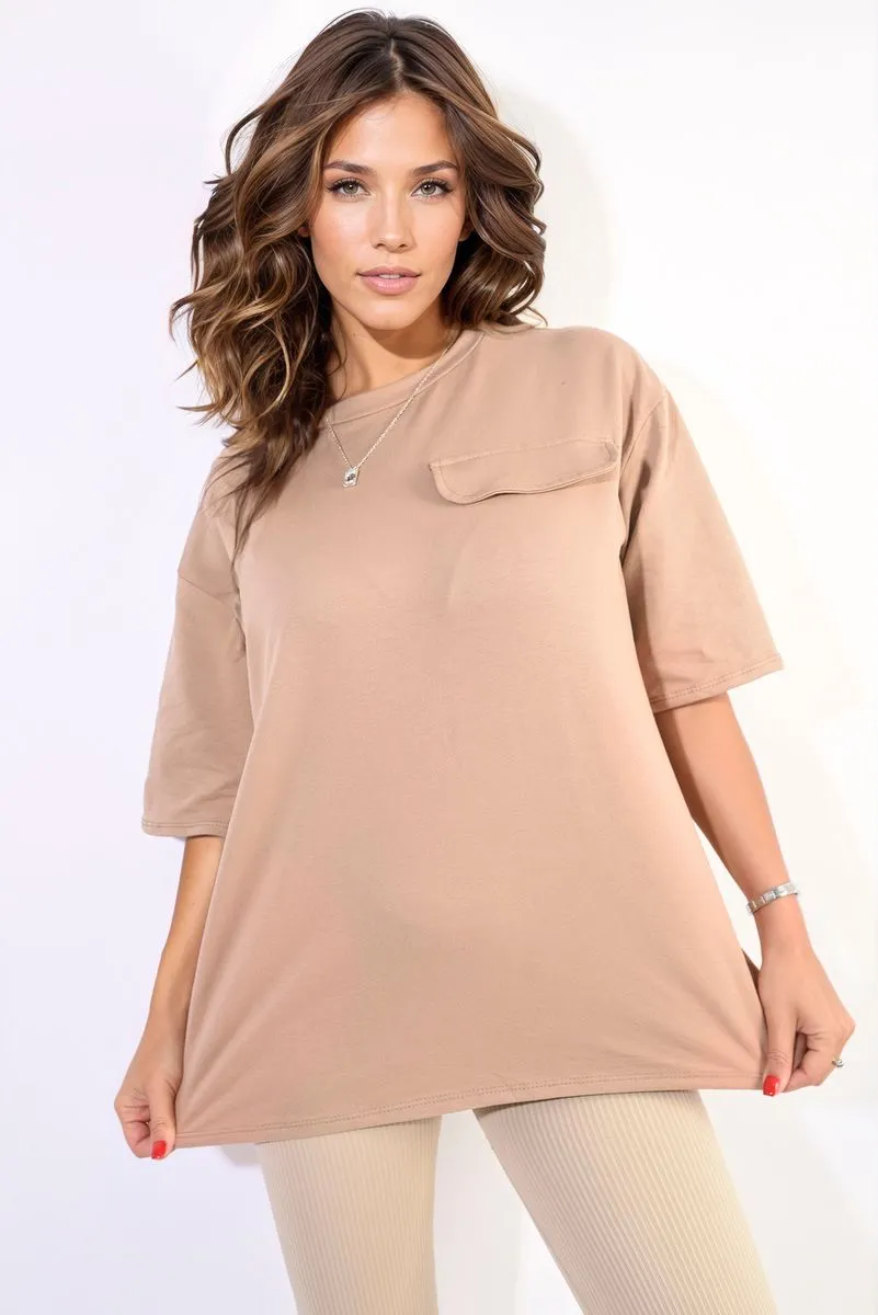 Camryn Oversized Cargo T-shirt