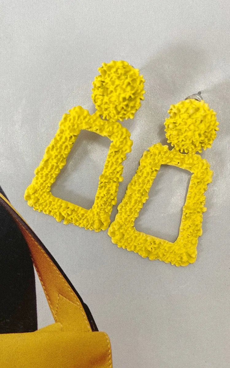 April Statement Mini Drop Earrings