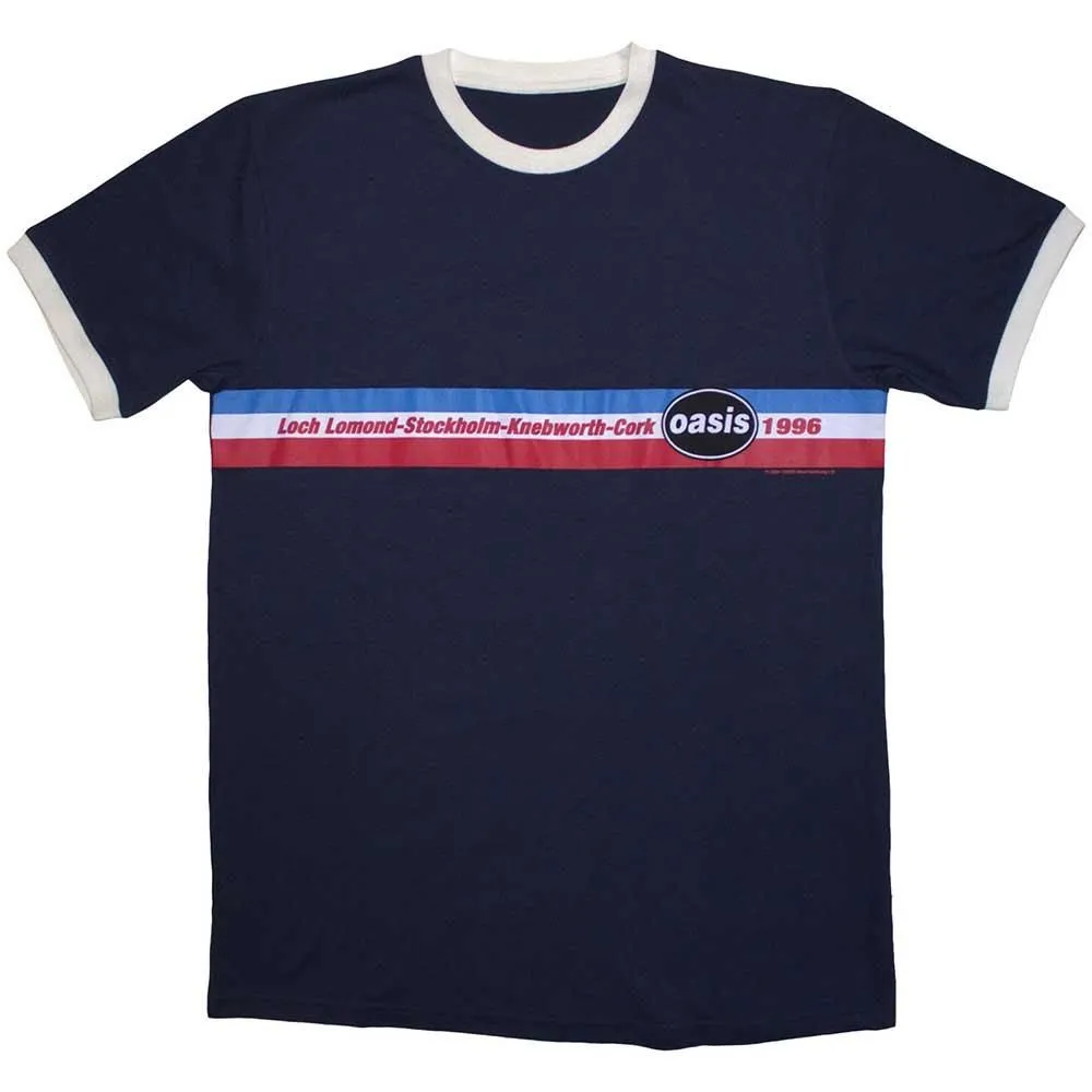 1996 Tour Horizontal Stripe Ringer T-Shirt