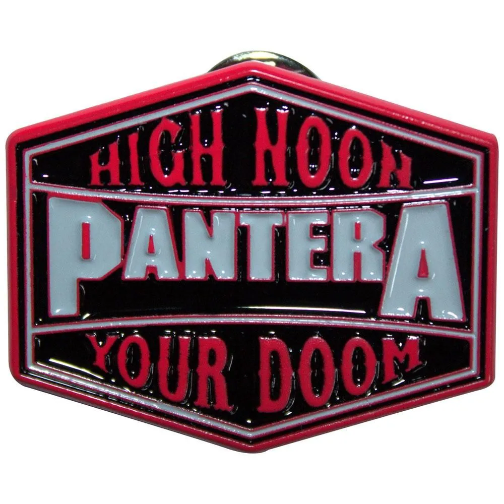 High Noon Your Doom Pin Badge