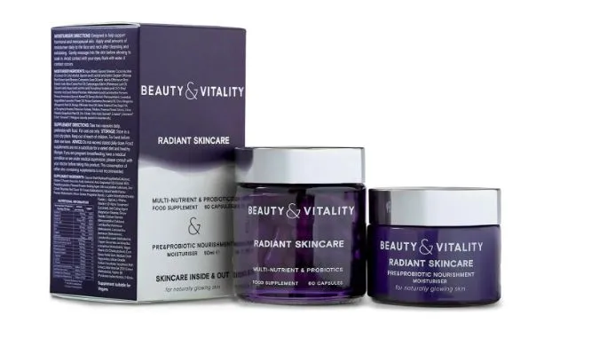 Beauty & Vitality Radiant Skincare Multi-Nutrient & Moisturiser Kit