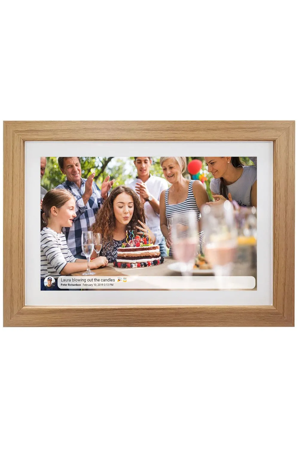 PFF-1542LW' 15.6” FULL HD digital Wi-Fi photoframe
