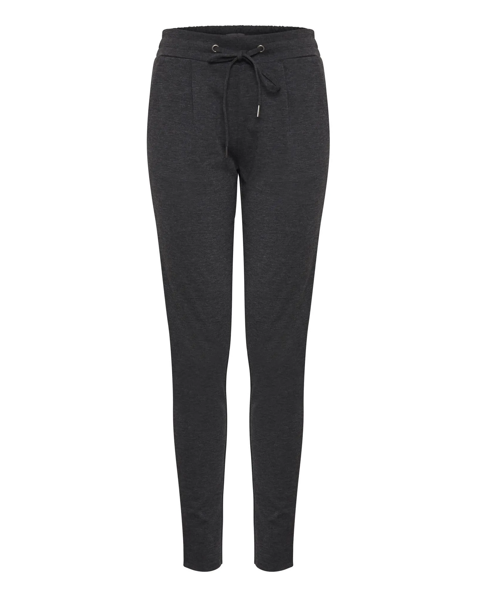 Melange Jersey Trousers 13212968- Grey
