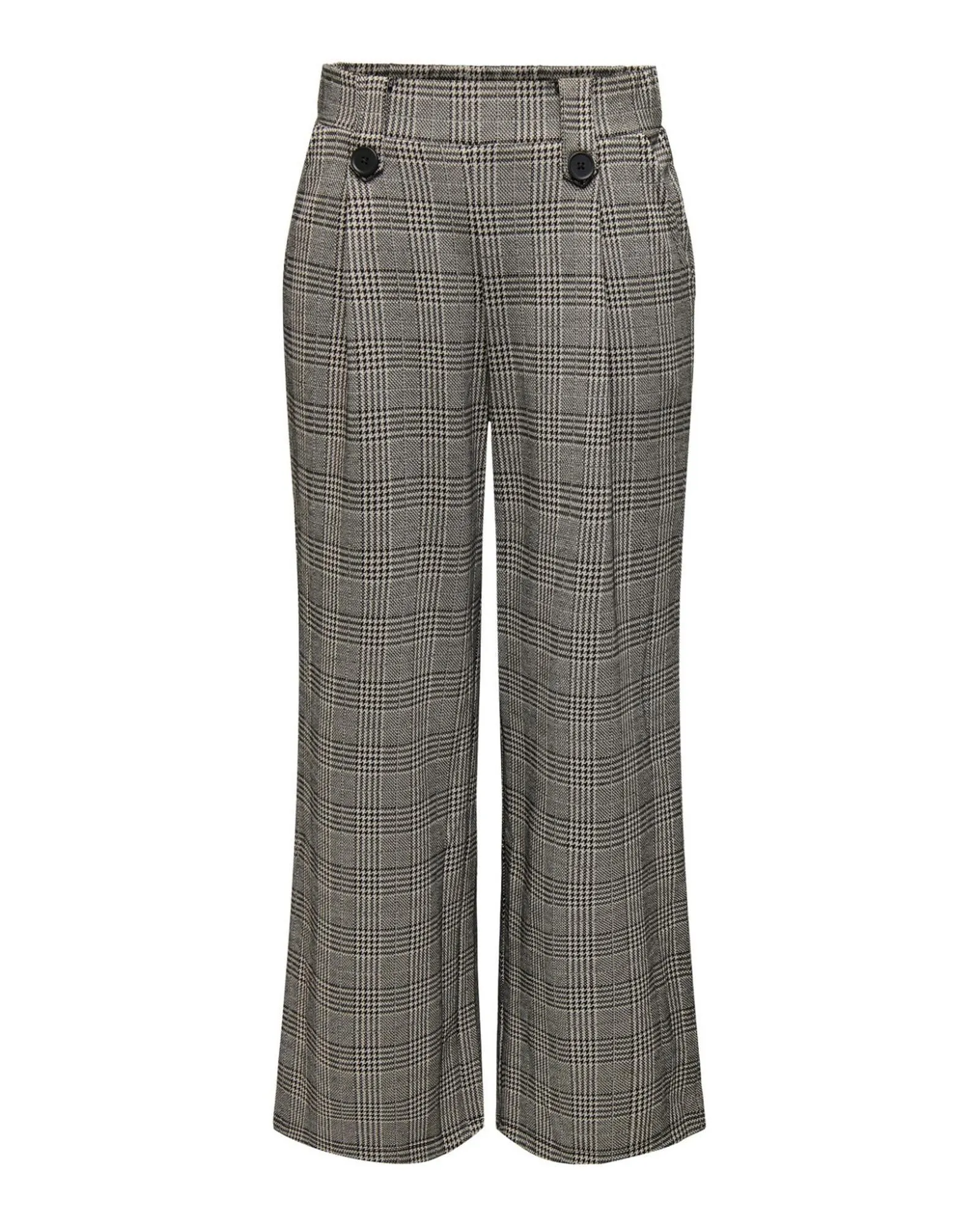 Button-Fastening Trousers