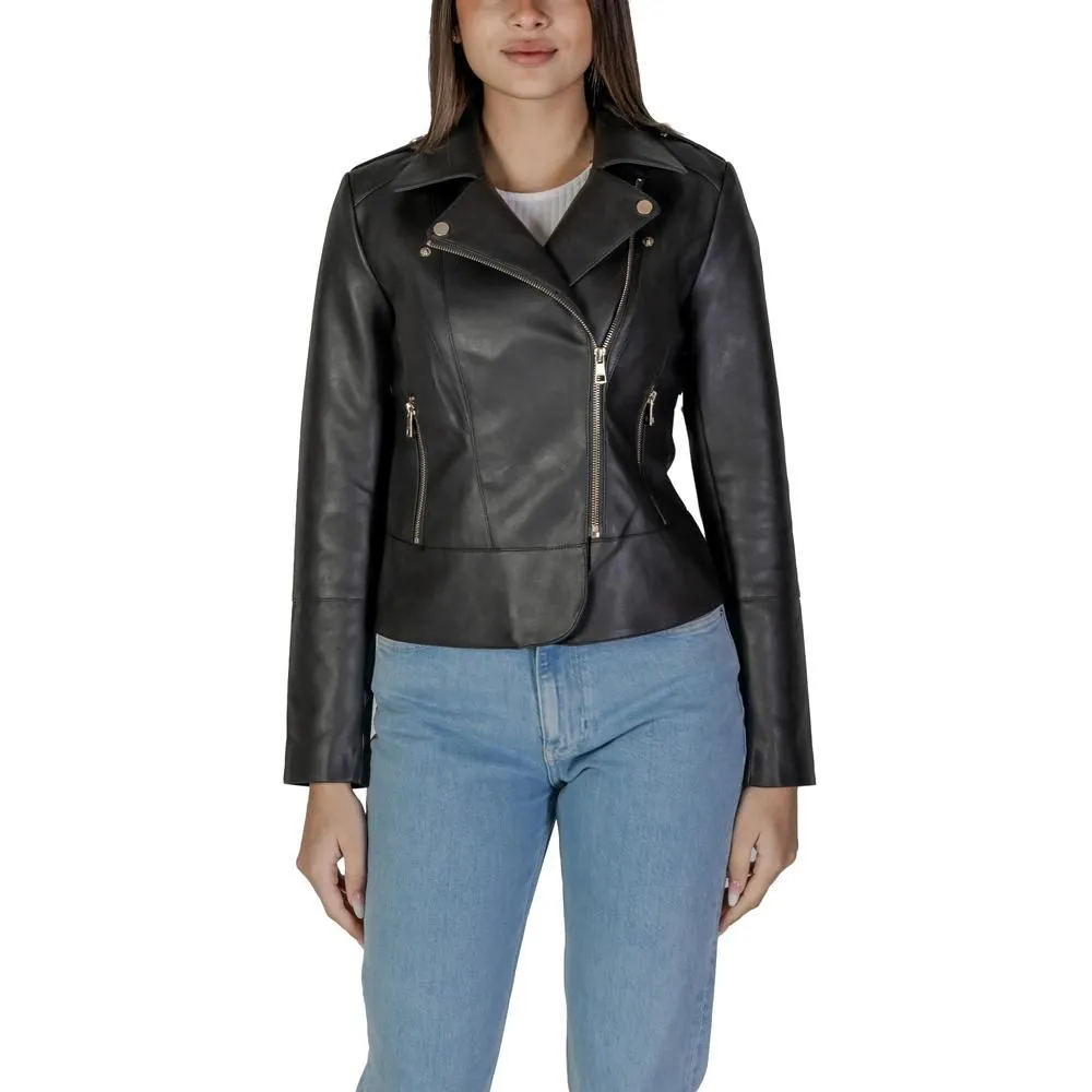 Moto Jacket Black Leather LookBlazers