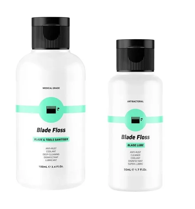 Blade Floss Sanitiser and Lube Duo (100ml & 50ml)