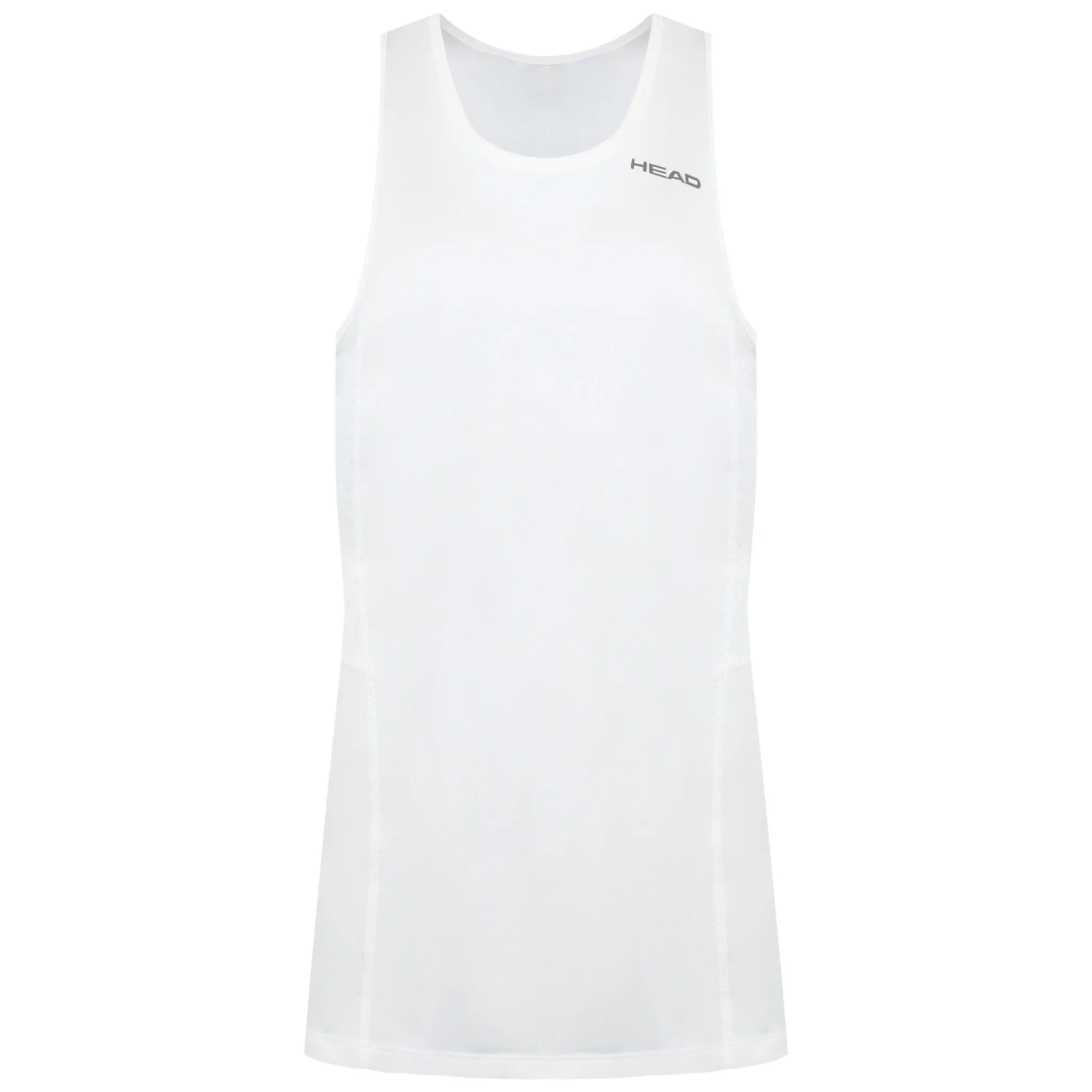 Club White Tennis Vest