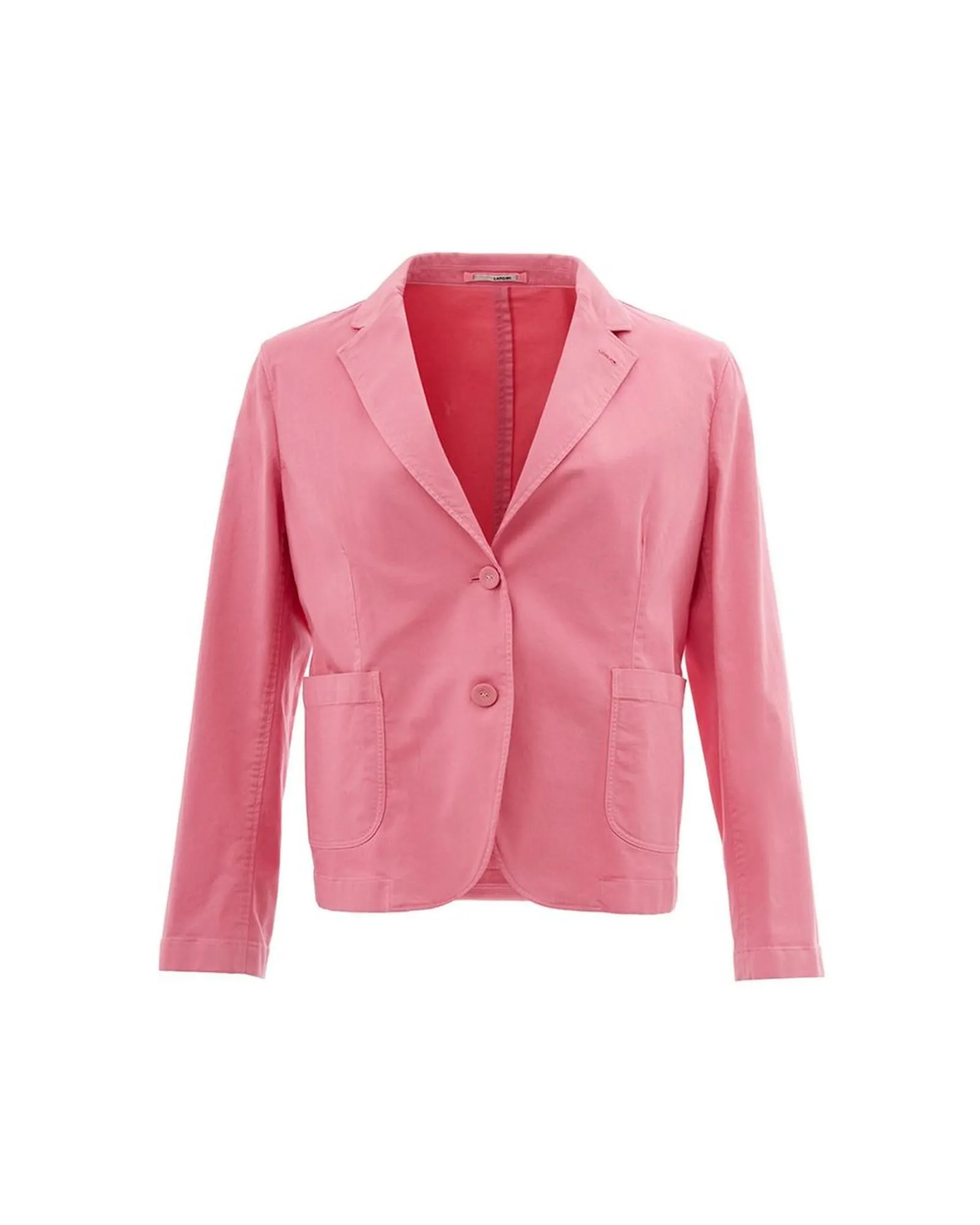 Cotton Blazer Relaxed Fit- Pink Suits