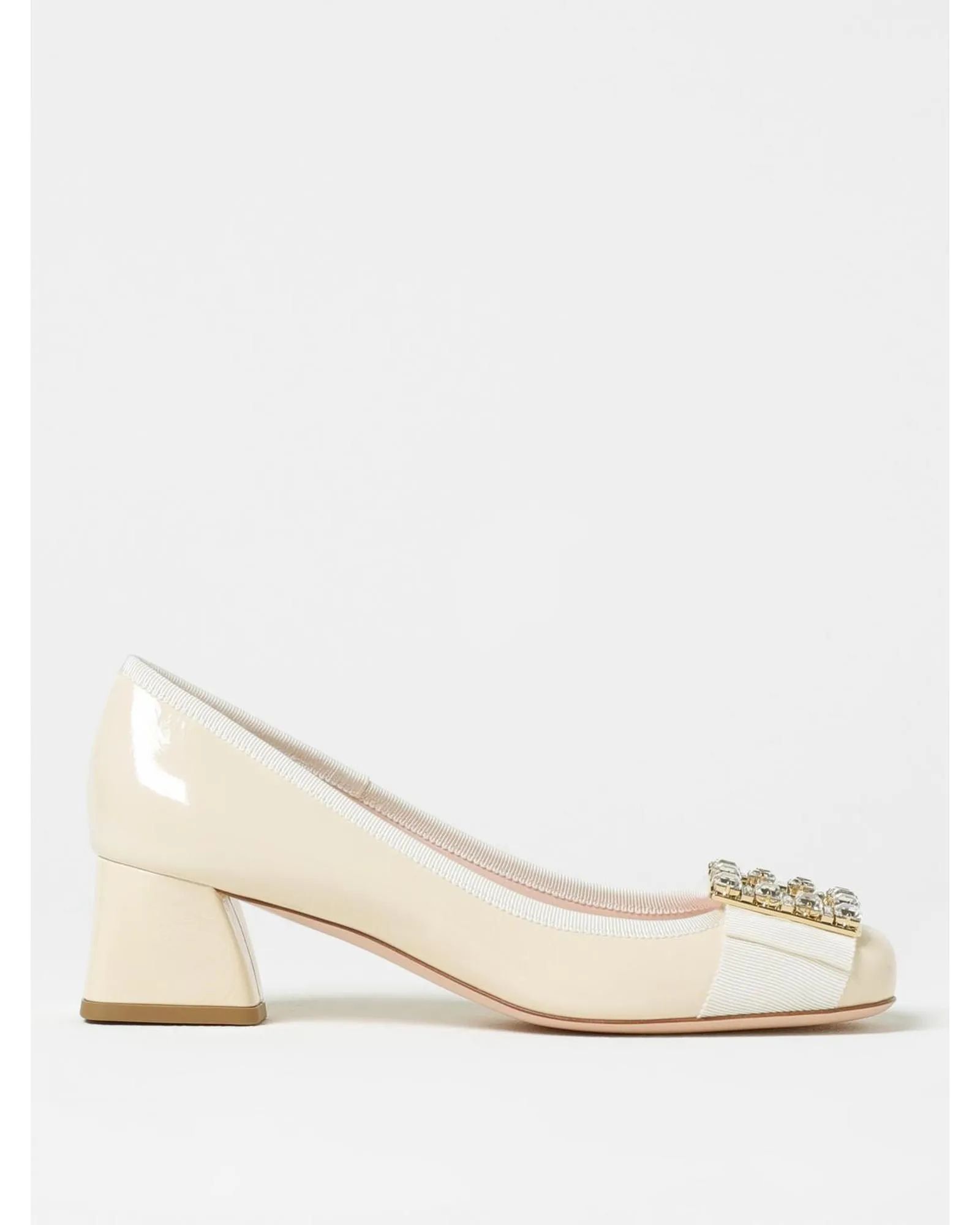 Belle Vivier Patent Leather Pumps- Black