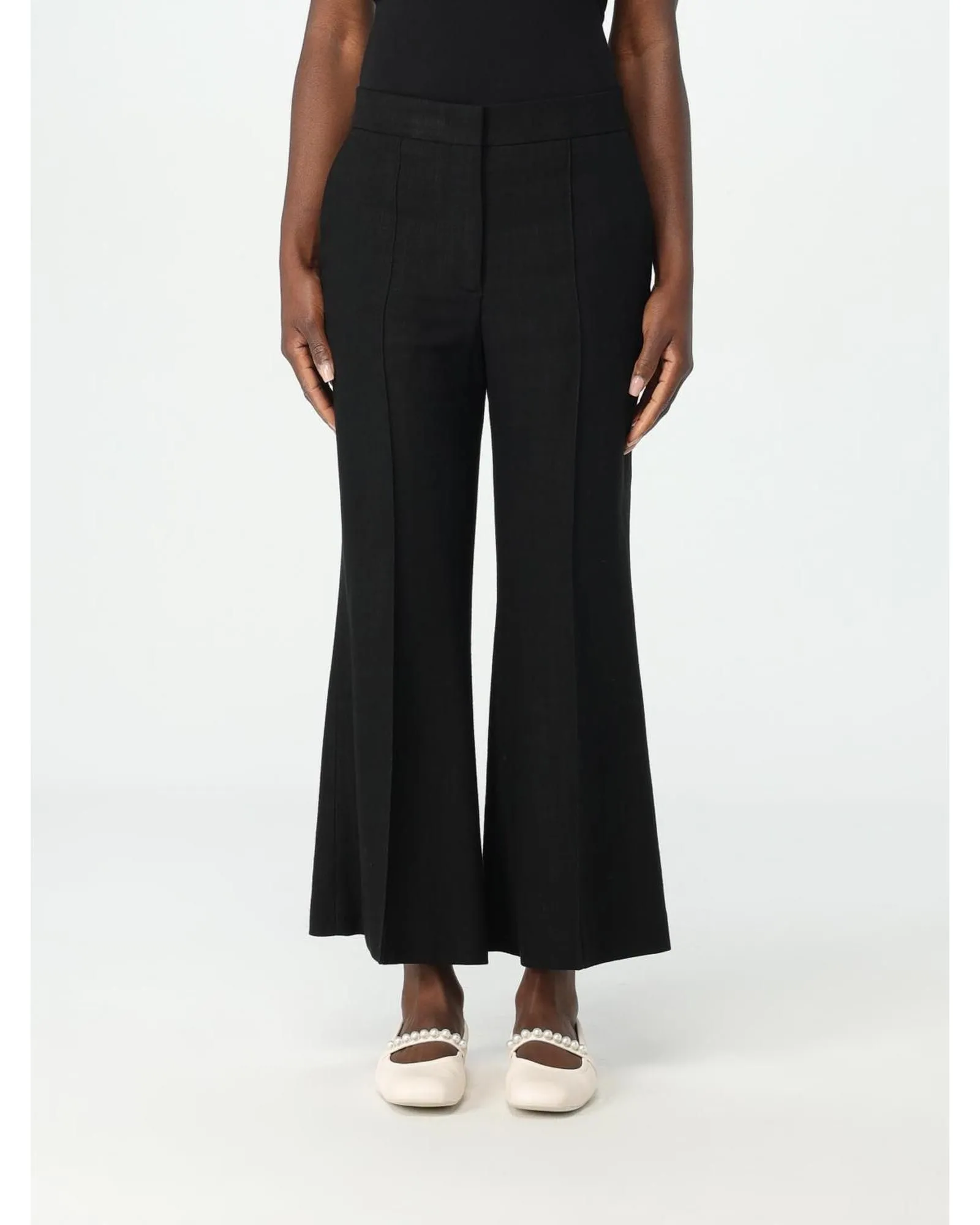 Flare Pants Wide Leg- Black